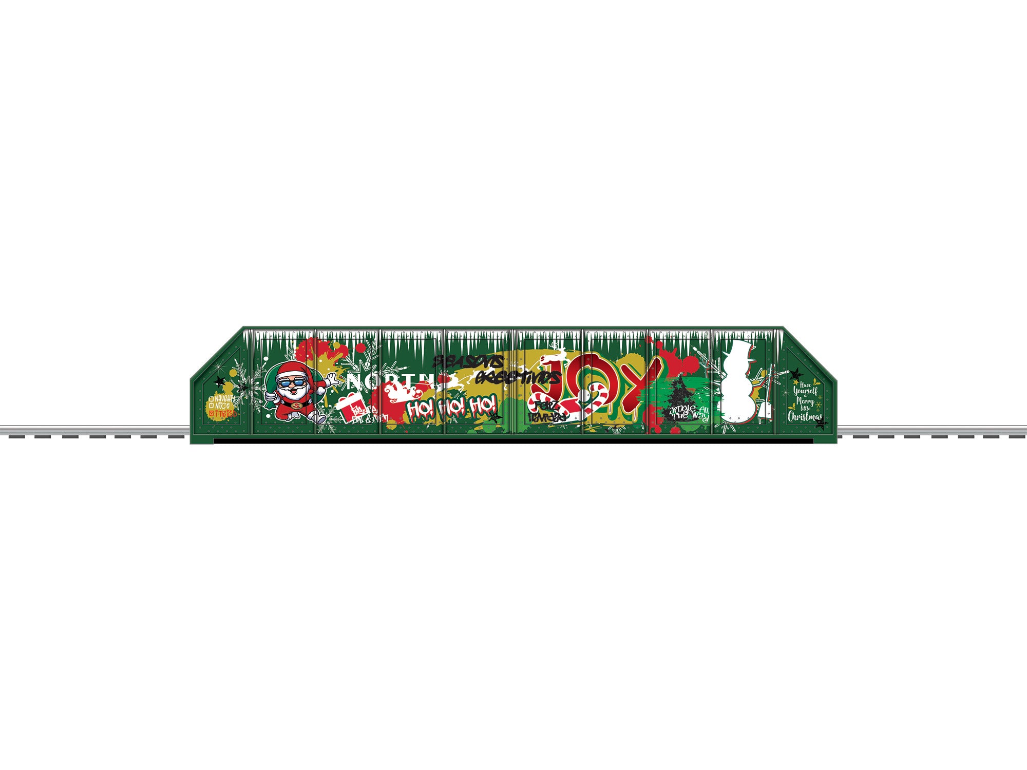 Lionel 2630050 - Christmas Graffiti Girder Bridge