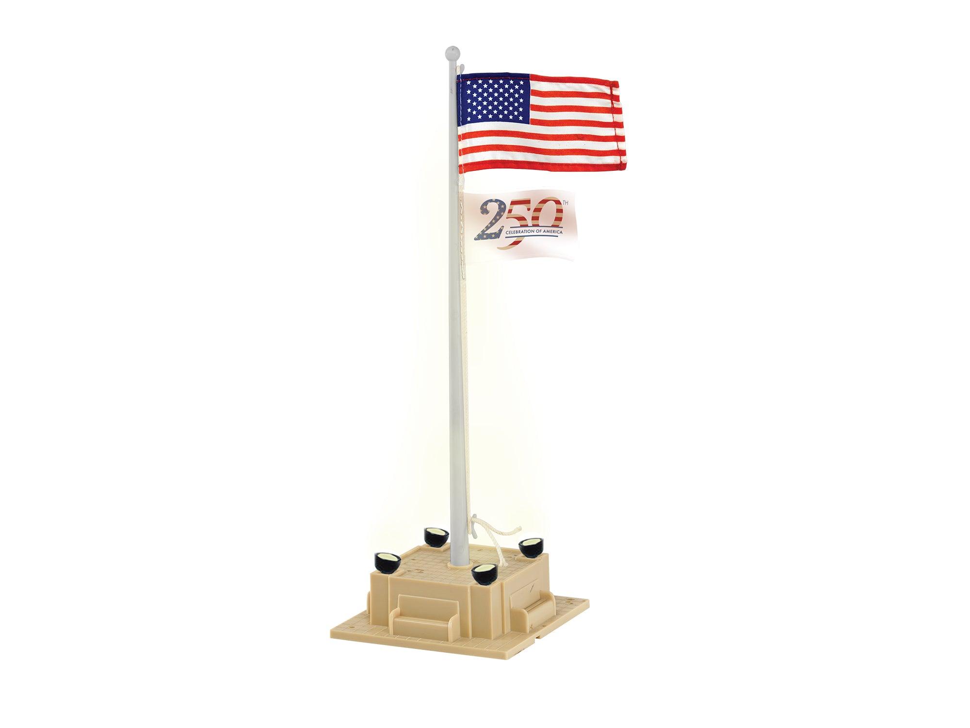 Lionel 2630070 - Illuminated Flagpole "American Celebration 250"