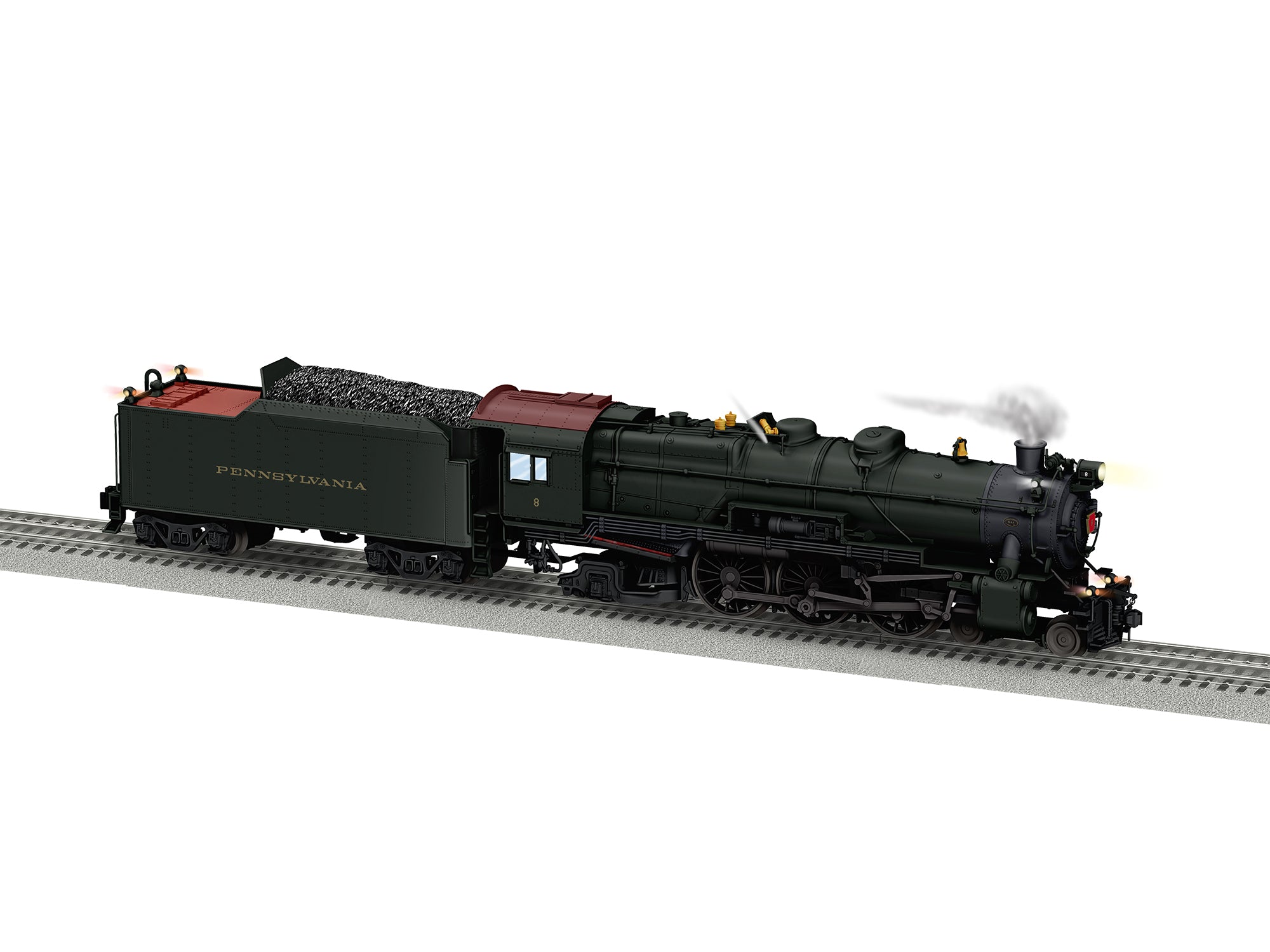 Lionel 2631030 - Diecast Pennsylvania LEGACY K4 #8
