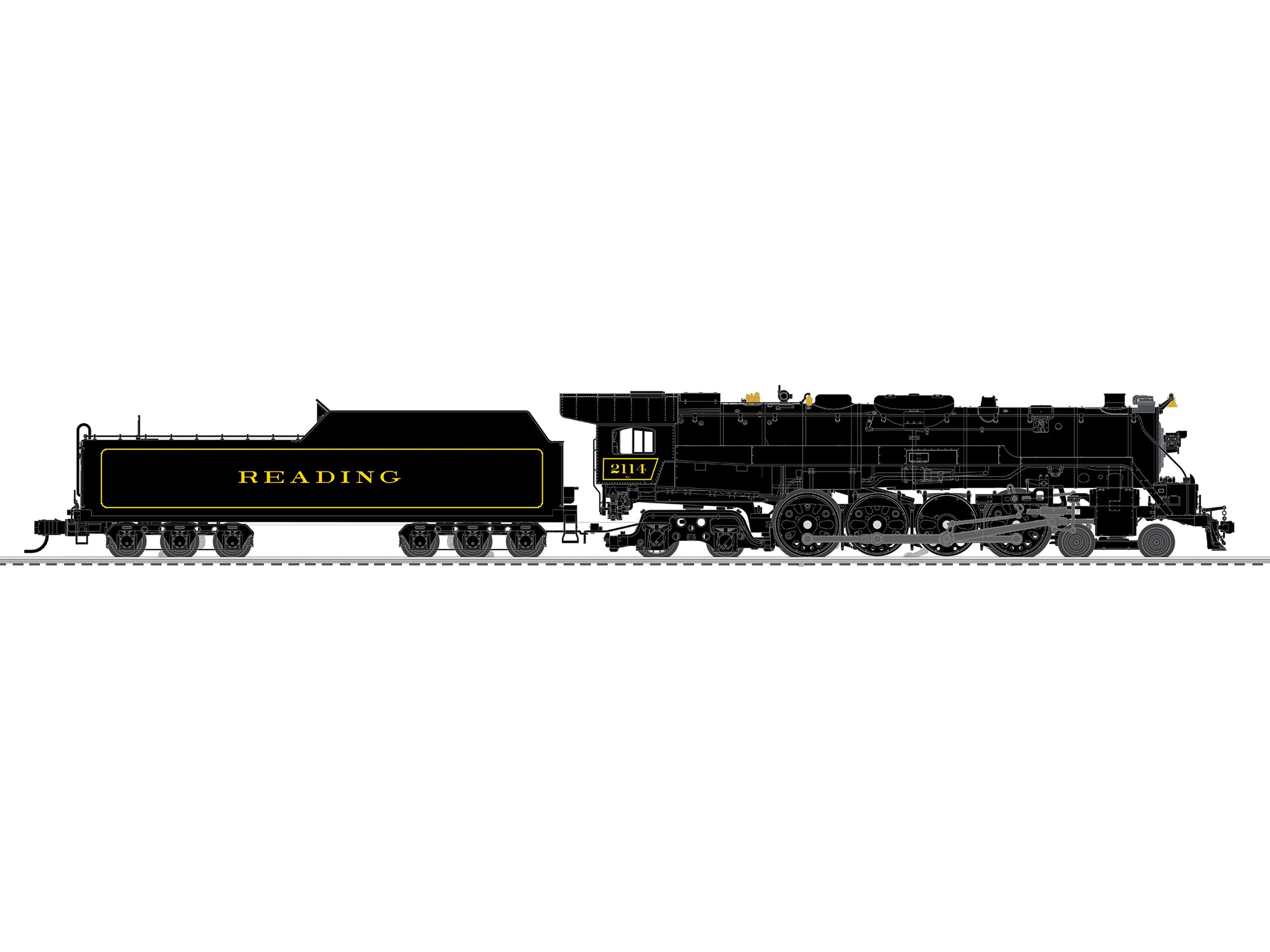 Lionel 2631371 - Legacy T1 Steam Locomotive "Reading" #2114