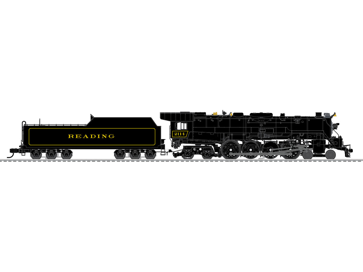 Lionel 2631371 - Legacy - T1 Steam Locomotive "Reading" #2114