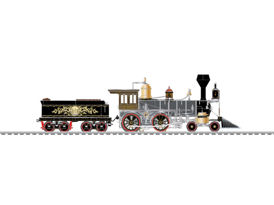 Lionel 2631560 - Legacy 4-4-0 Brass Hybrid Steam Locomotive "New Jersey Southern" #26 (Jay Gould) - MrMuffin'sTrains