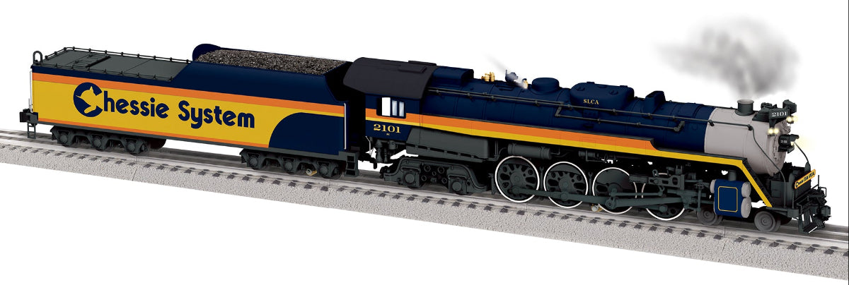 Lionel 2631710 - Legacy - T1 Steam Locomotive "Chessie" #2101 - Custom Run for MrMuffin'sTrains - Taking backup orders only - fully reserved