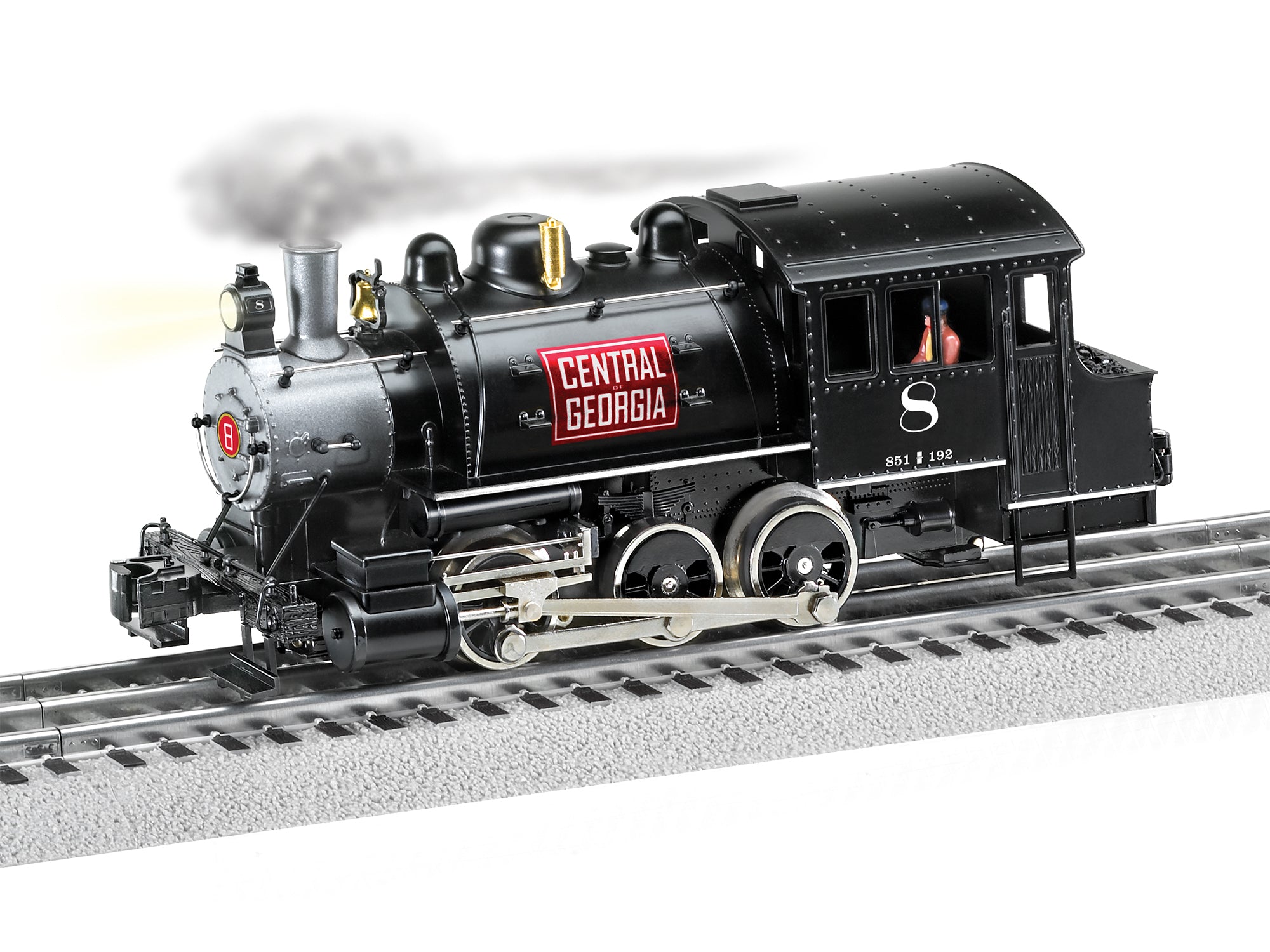 Lionel 2632040 - LionChief+ 2.0 0-6-0T Steam Locomotive "Central of Georgia" #8