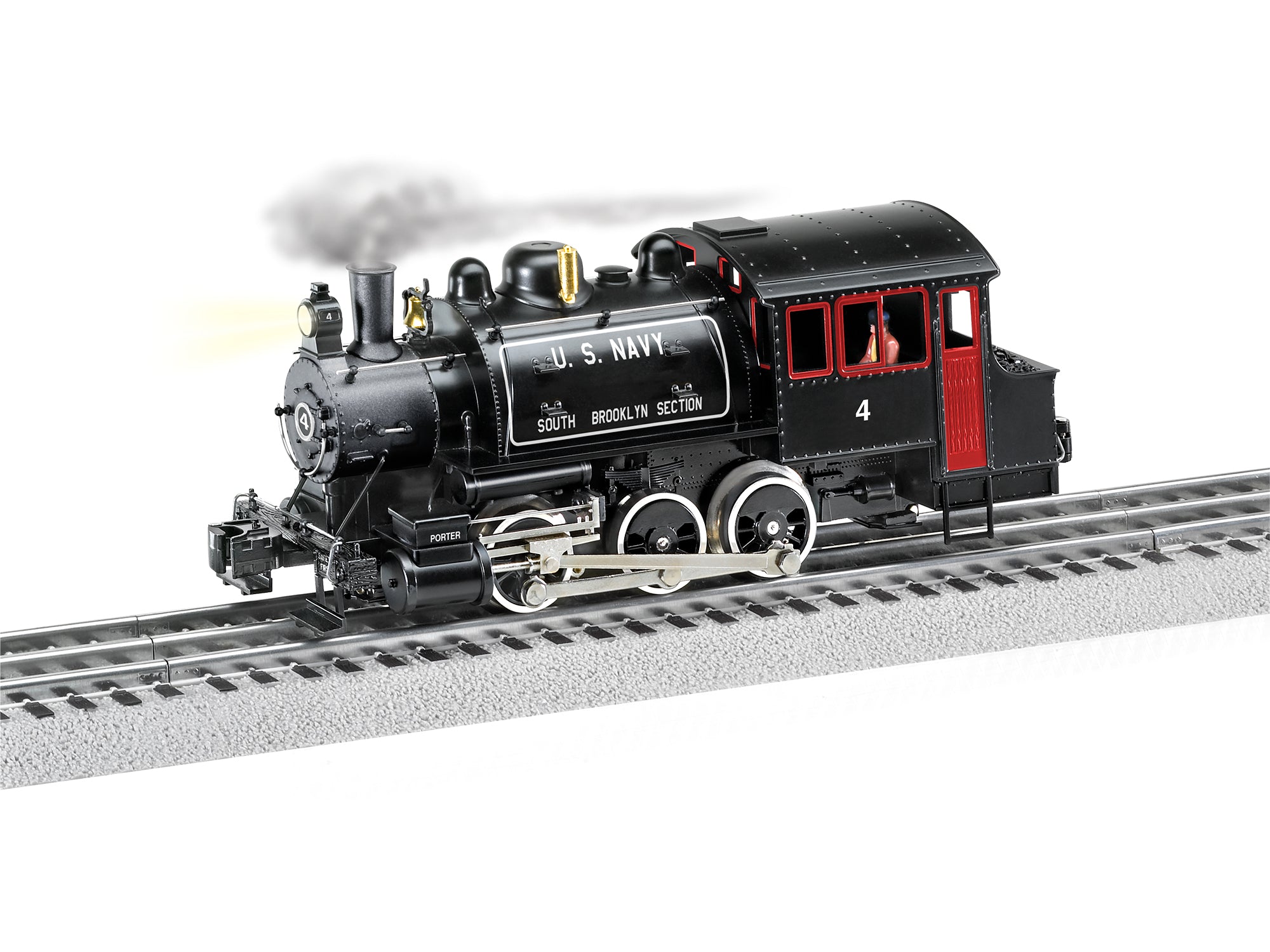 Lionel 2632050 - LionChief+ 2.0 0-6-0T Steam Locomotive "U.S. Navy" #4