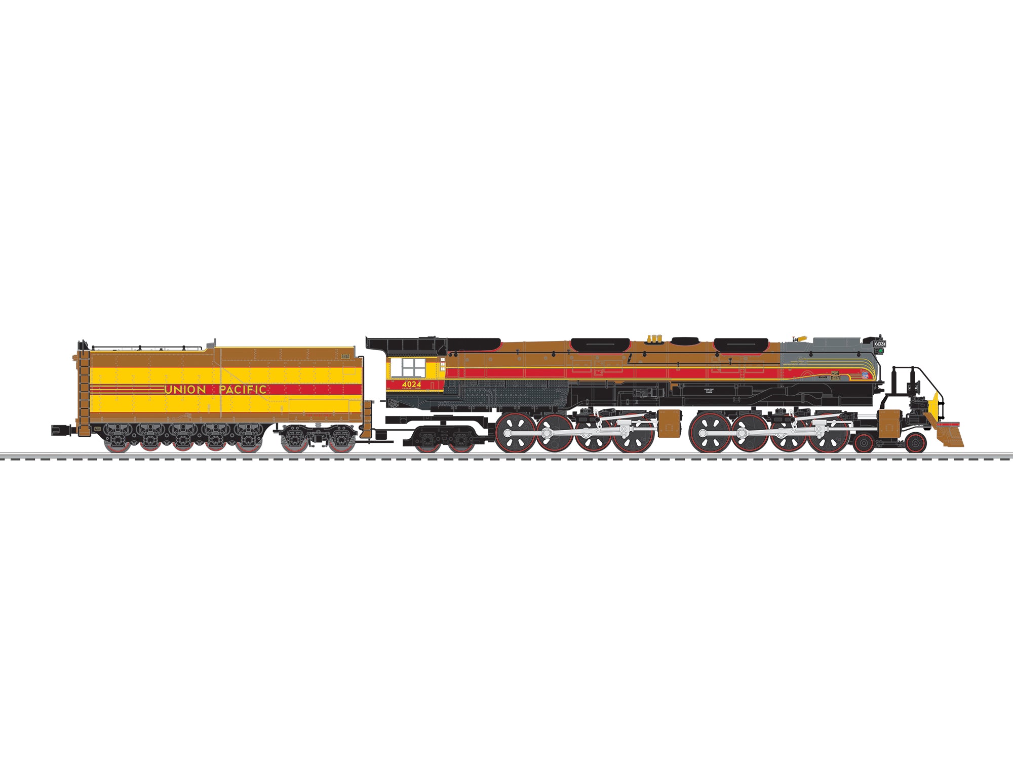 Lionel 2632090 - Union Pacific LionChief Plus 2.0 LionMaster Big Boy #4024