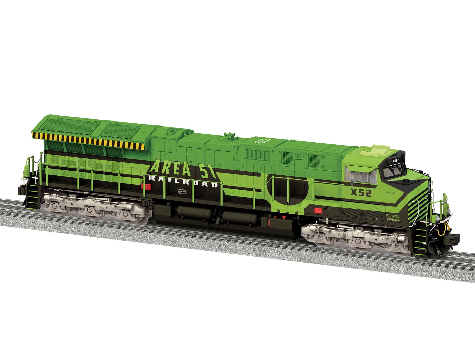 Lionel 2633012 - Legacy ET44 Diesel Locomotive "Area 51" #X52
