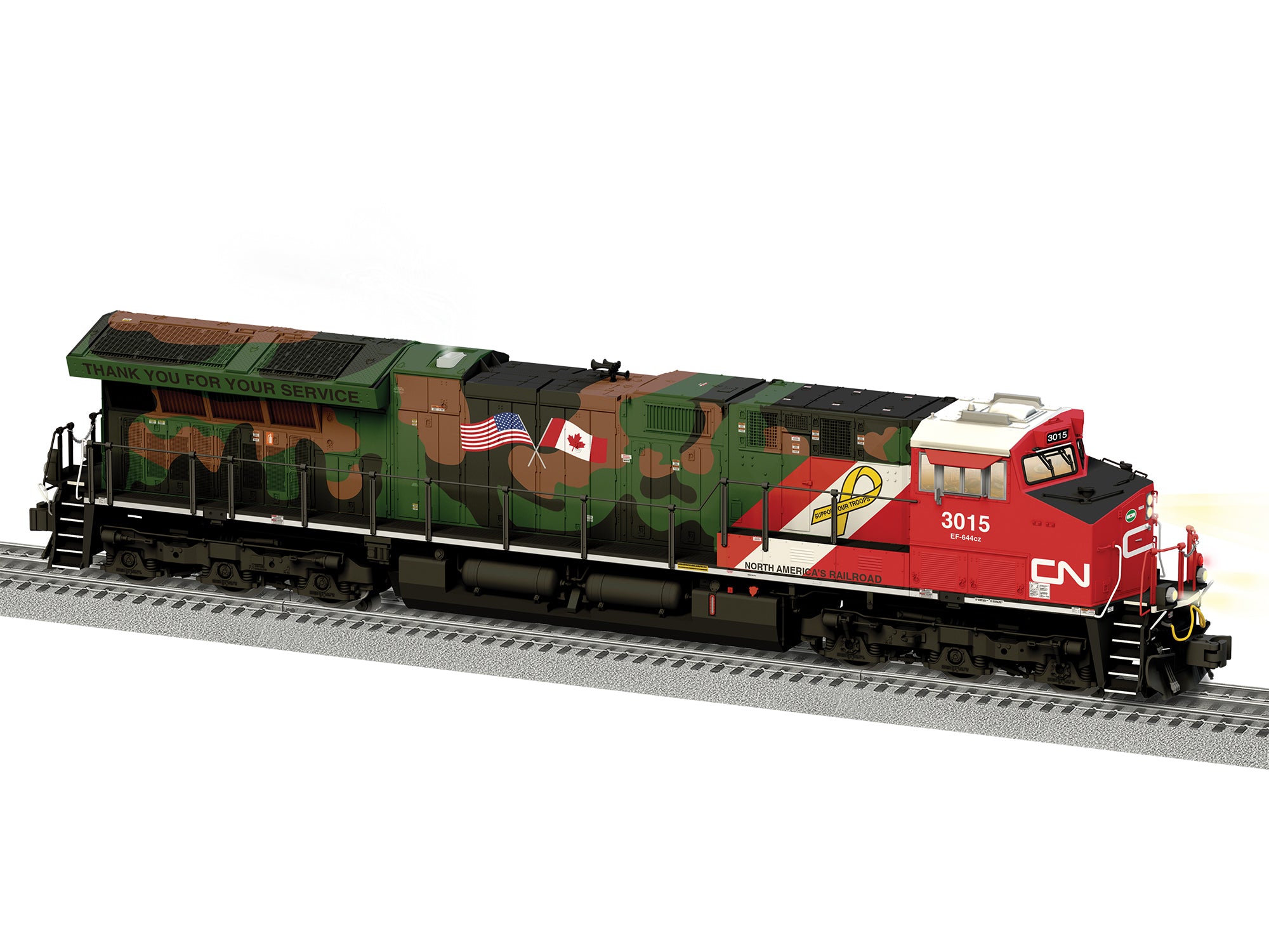 Lionel 2633021 - Legacy ET44 Diesel Locomotive "Canadian National" #3015
