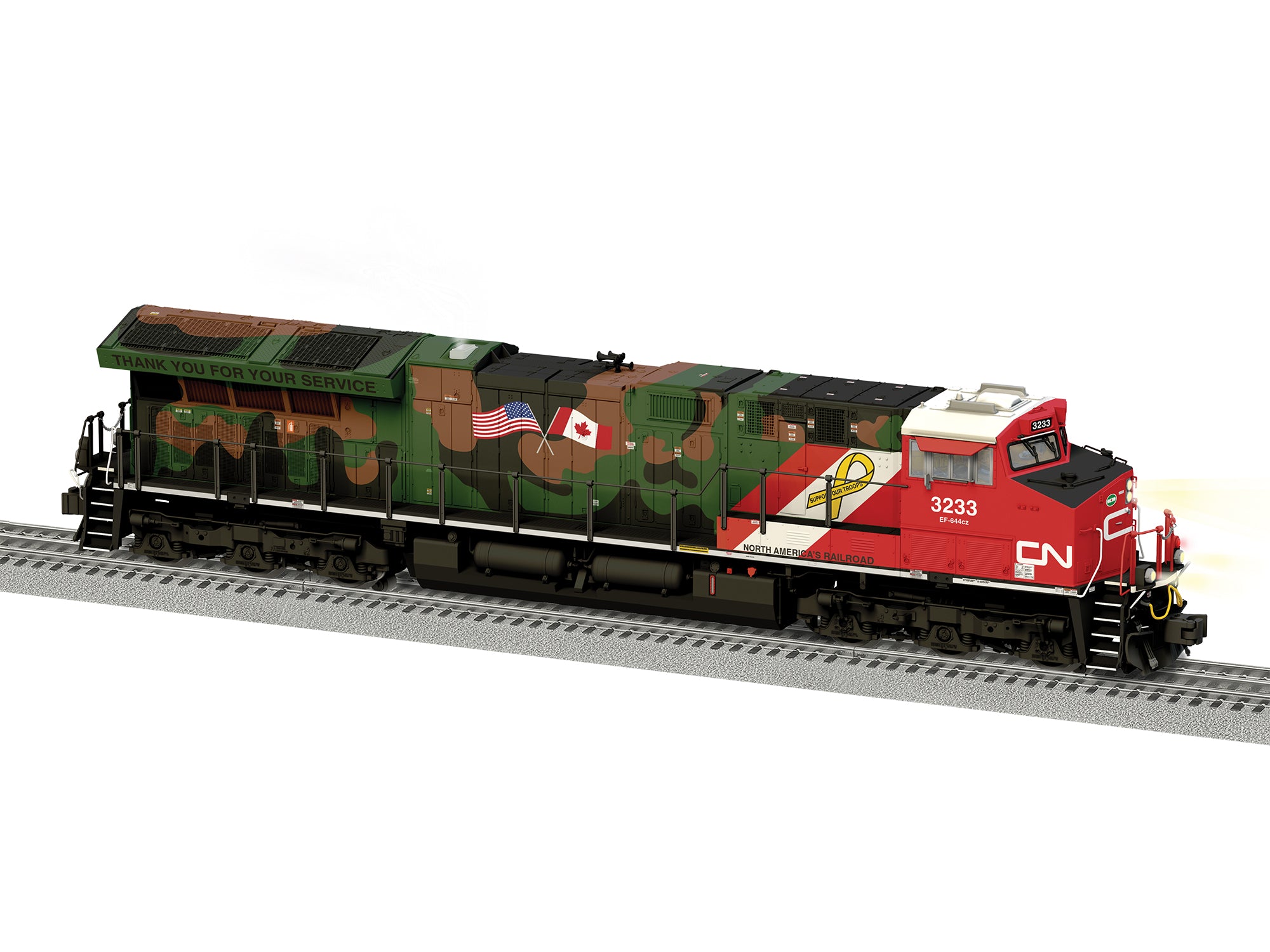 Lionel 2633022 - Legacy ET44 Diesel Locomotive "Canadian National" #3233