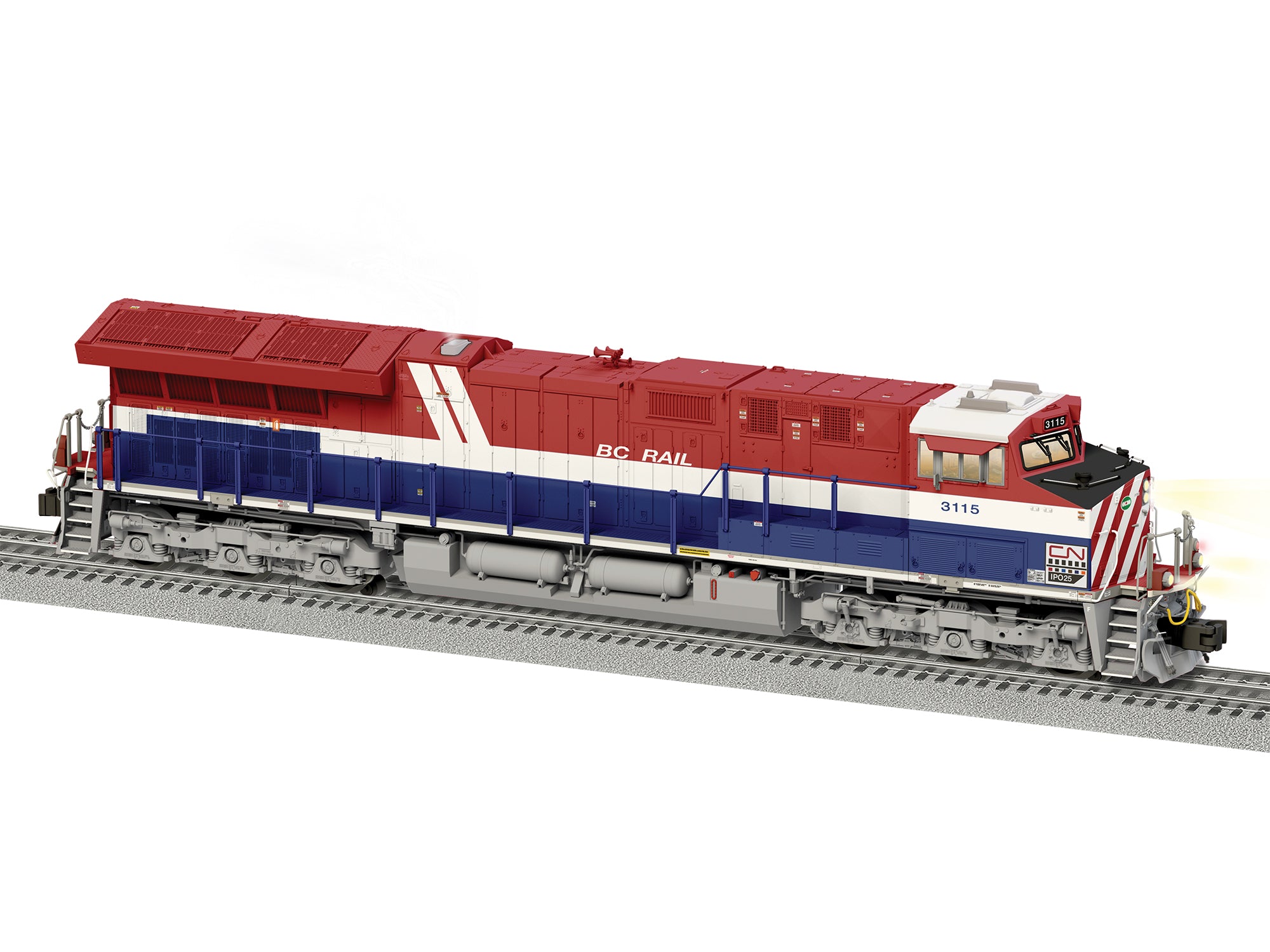 Lionel 2633031 - Legacy ET44 Diesel Locomotive "BC Rail" #3115