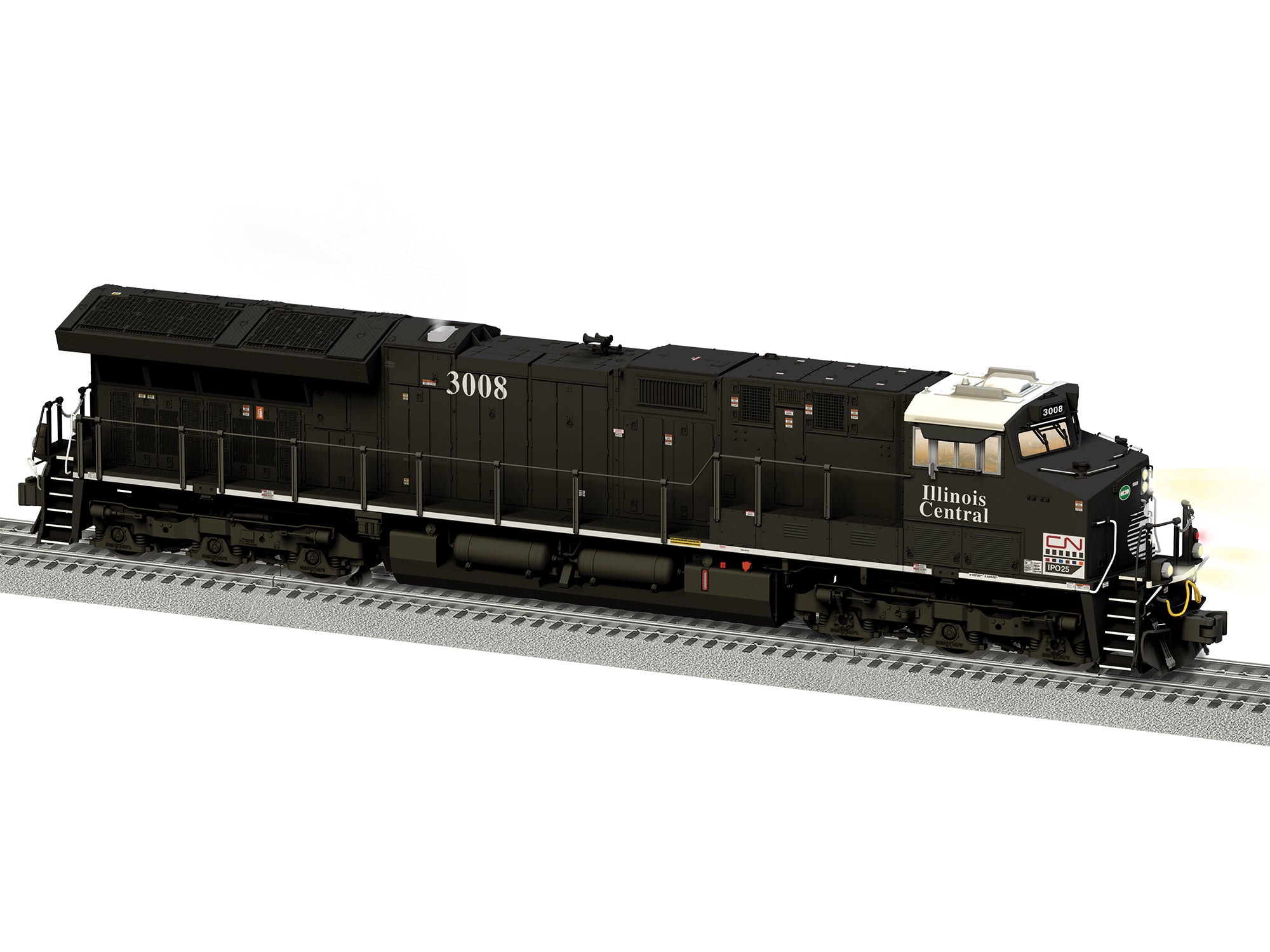 Lionel 2633051 - Legacy ET44 Diesel Locomotive "Canadian National / Illinois Central" #3008
