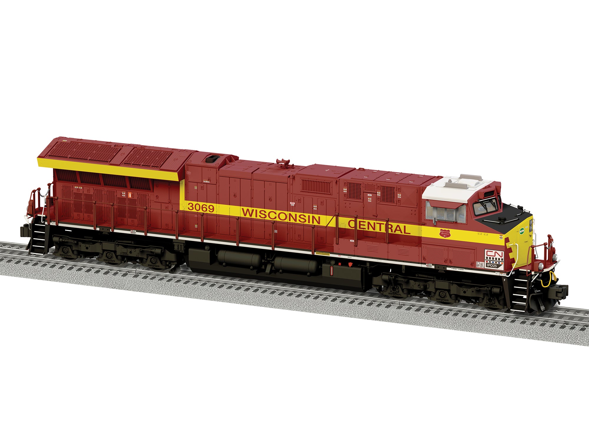 Lionel 2633069 - Legacy ET44 Diesel Locomotive "Canadian National / Wisconsin Central" #3069 (Non-Powered)