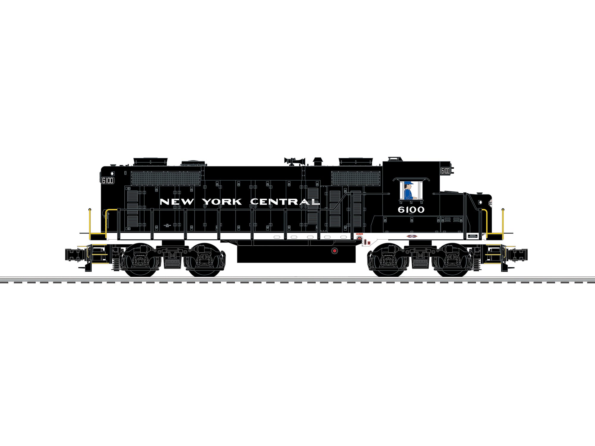Lionel 2633161 - Legacy GP20 Diesel Locomotive "New York Central" #6100