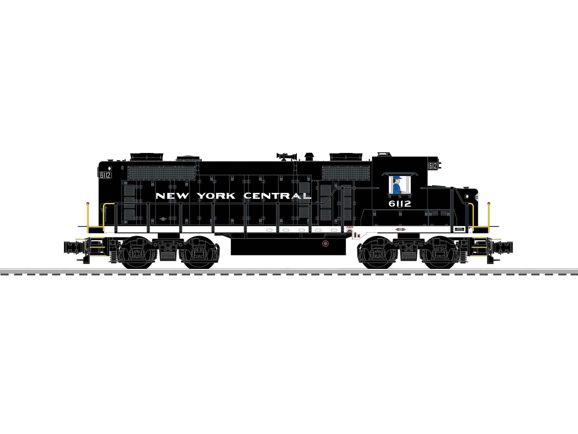 Lionel 2633162 - Legacy GP20 Diesel Locomotive "New York Central" #6112