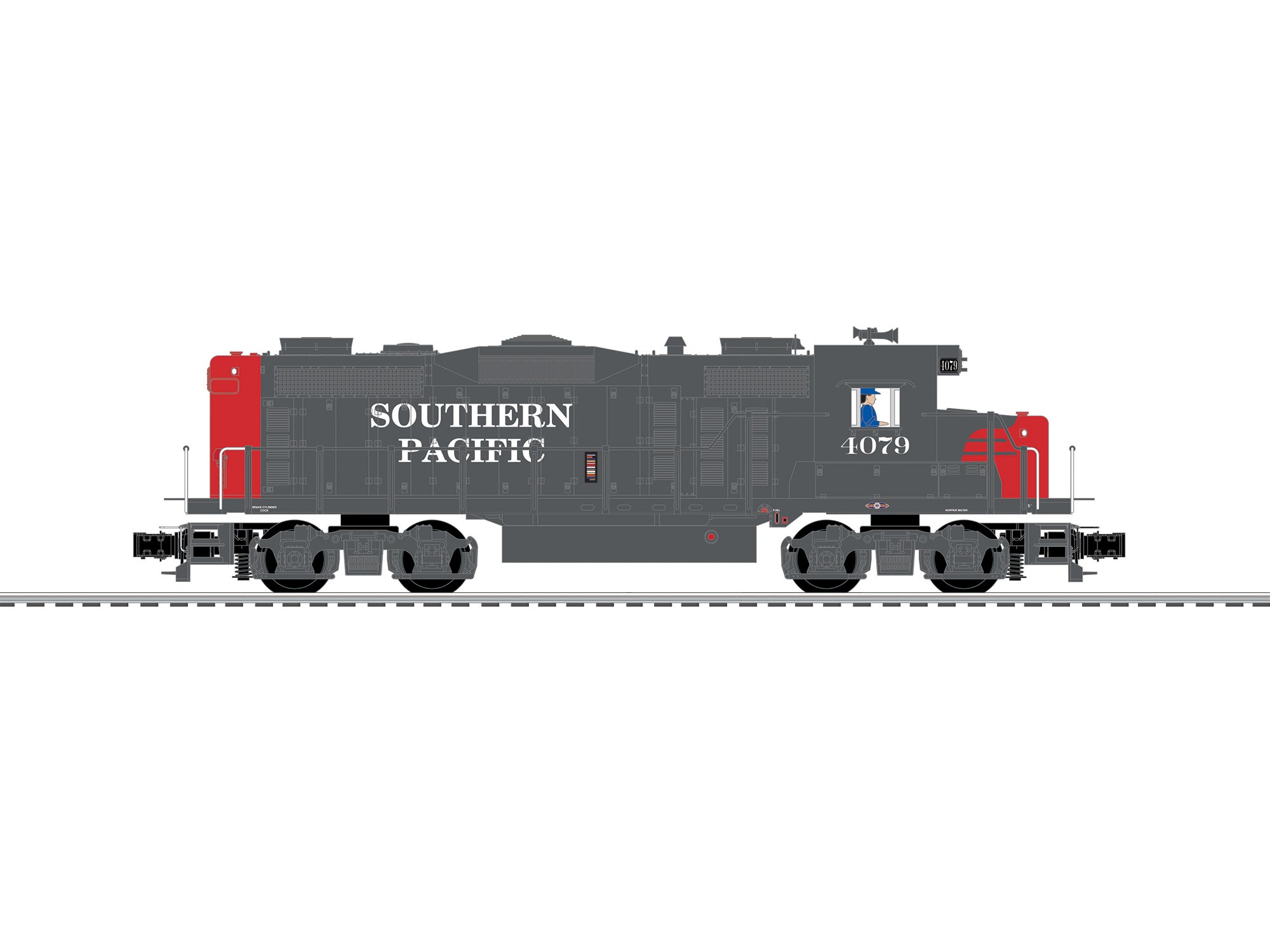 Lionel 2633172 - Southern Pacific LEGACY GP20 #4079