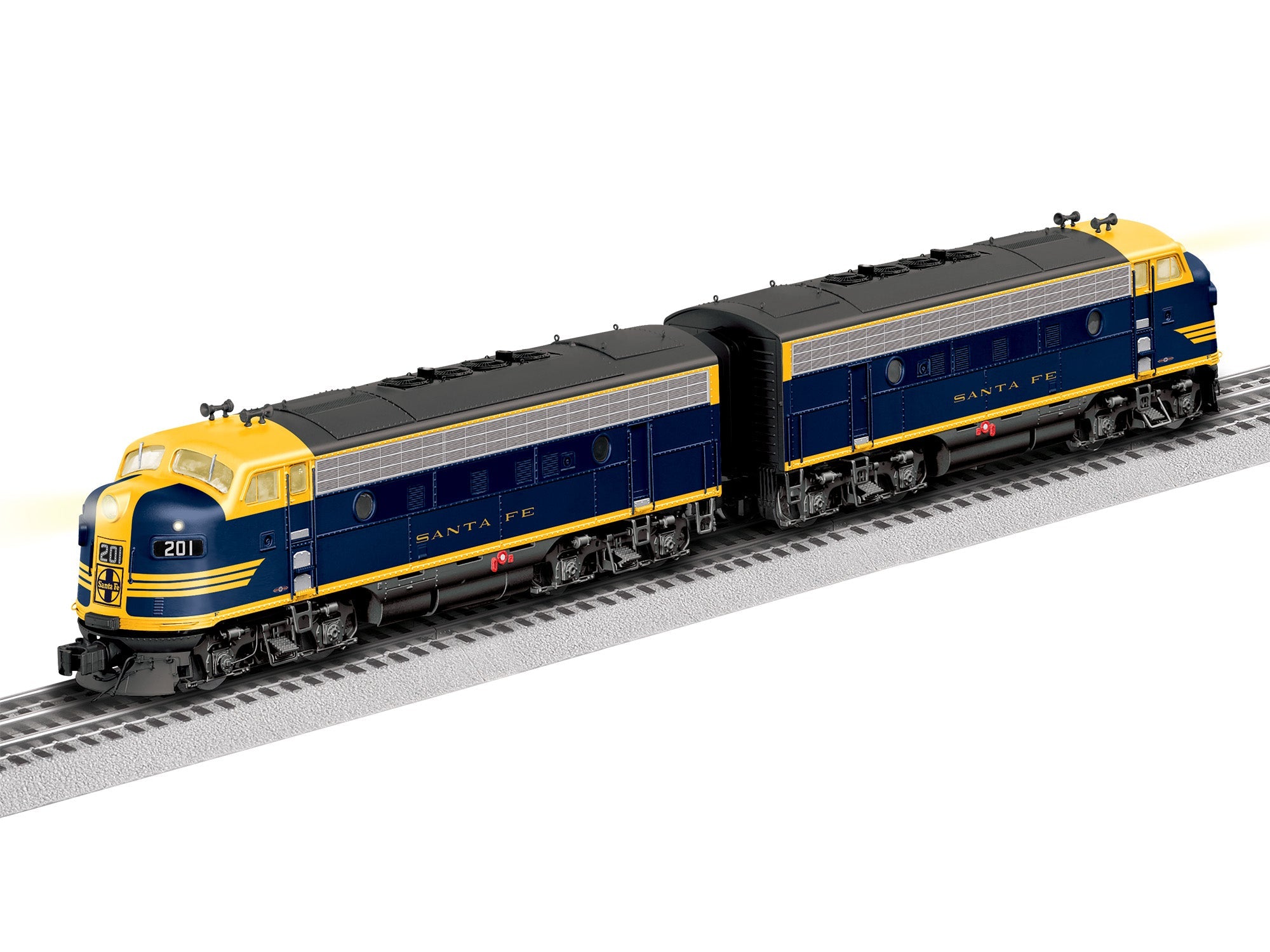 Lionel 2633190 - Legacy F3 AA Diesel Set "Santa Fe" #201L/201C