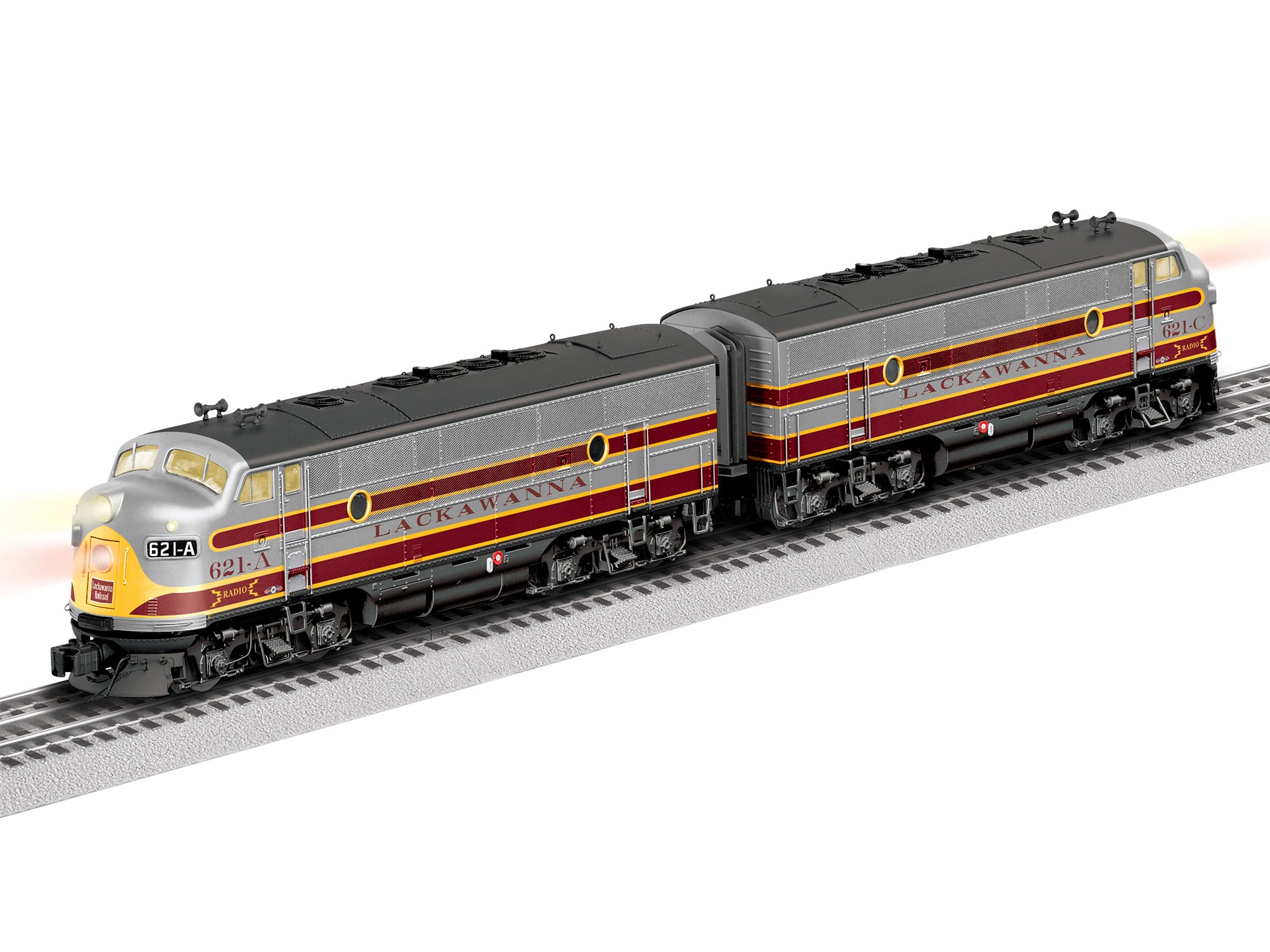 Lionel 2633200 - Legacy F3 AA Diesel Set "Delaware, Lackawanna & Western" #621A/622A