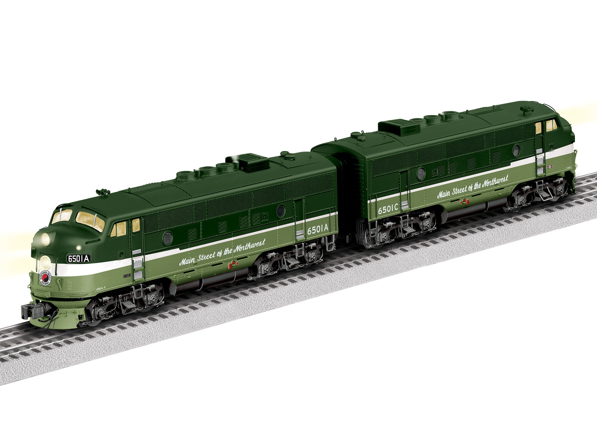 Lionel 2633220 - Legacy F3 AA Diesel Set "Northern Pacific" #6501A