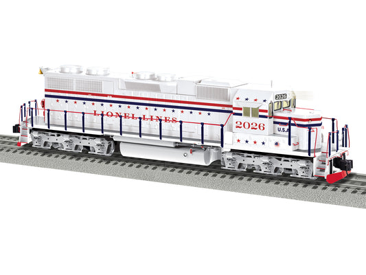 Lionel 2633382 - Legacy - 250th U.S. America SD38 Diesel Locomotive "Lionel Lines" #2026