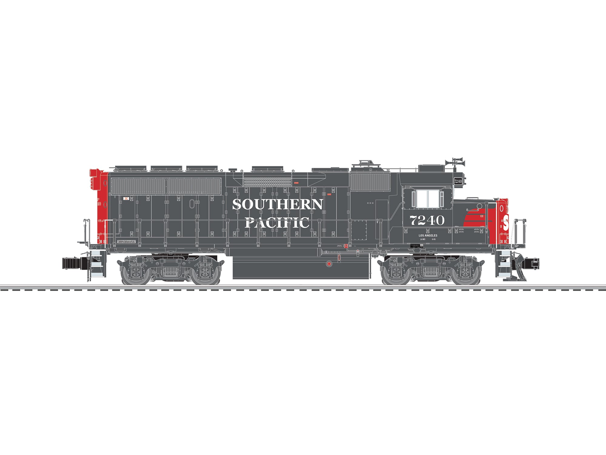 Lionel 2633441 - Southern Pacific VISION GP40-2 #7240