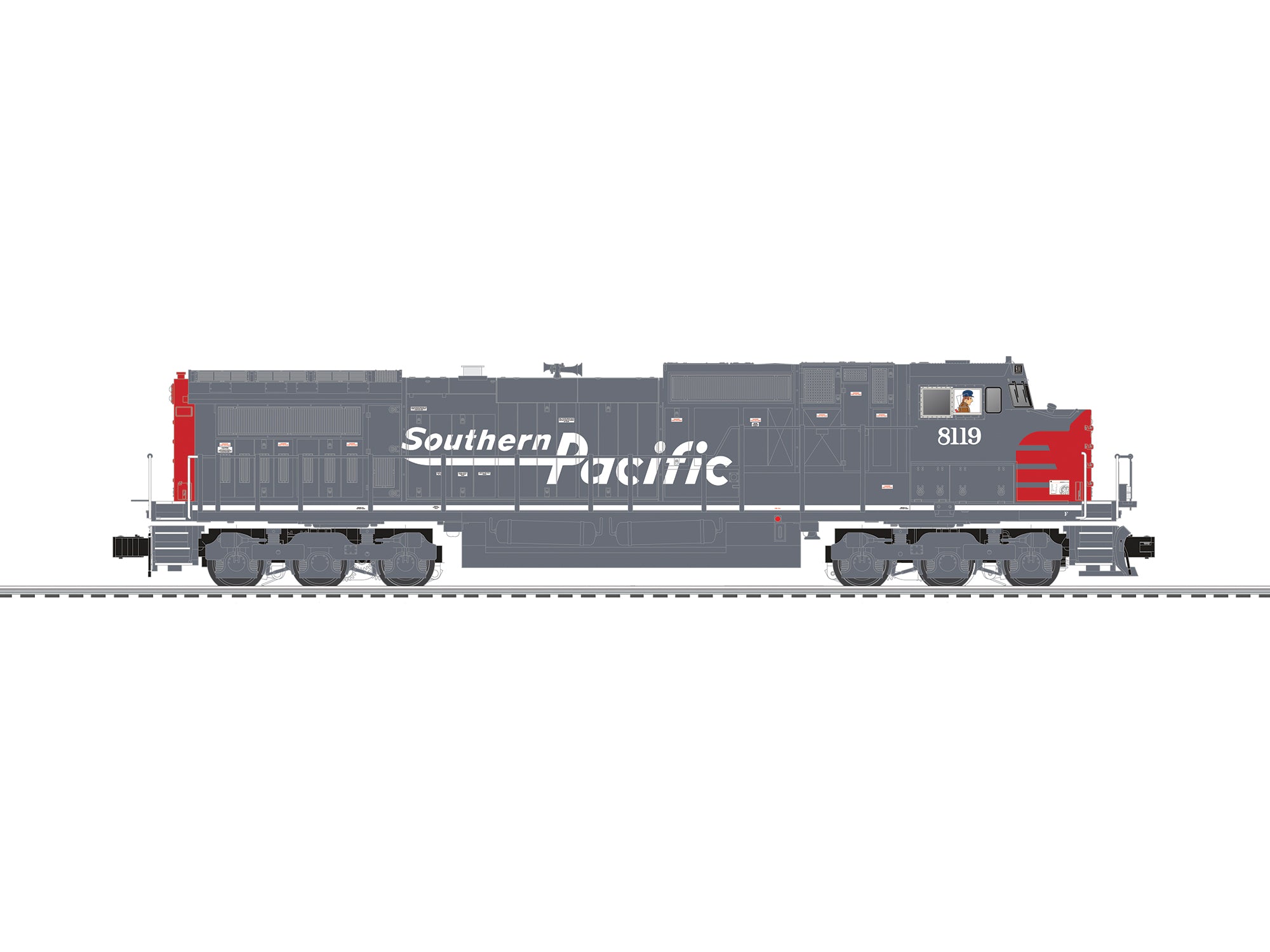 Lionel 2633562 - Southern Pacific LEGACY C44-9W #8119