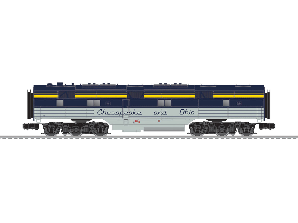 Lionel 2633579 - E7B SuperBass "Chesapeake & Ohio" #97B - MrMuffin'sTrains