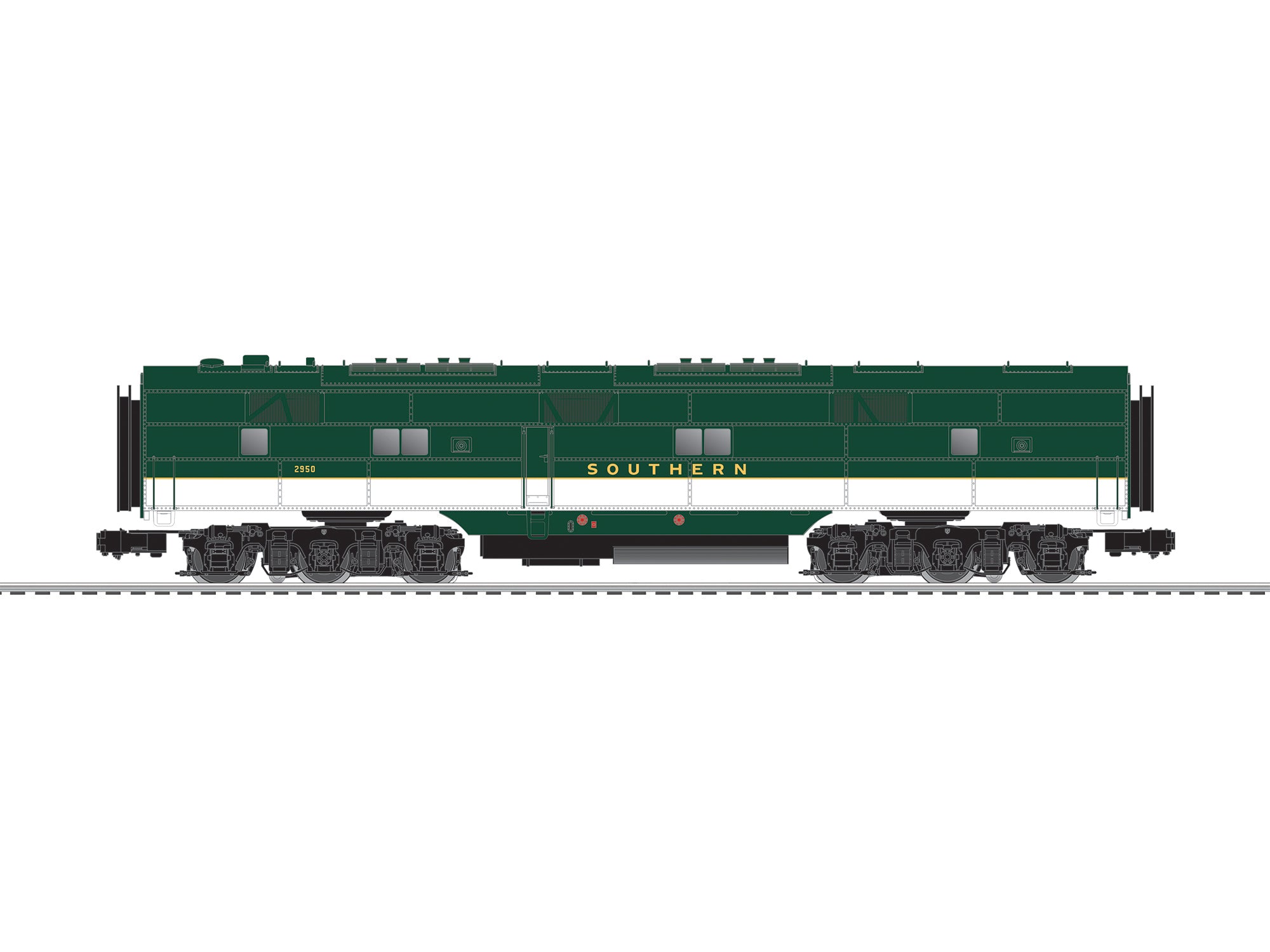 Lionel 2633629 - Southern SuperBass E7B #2950