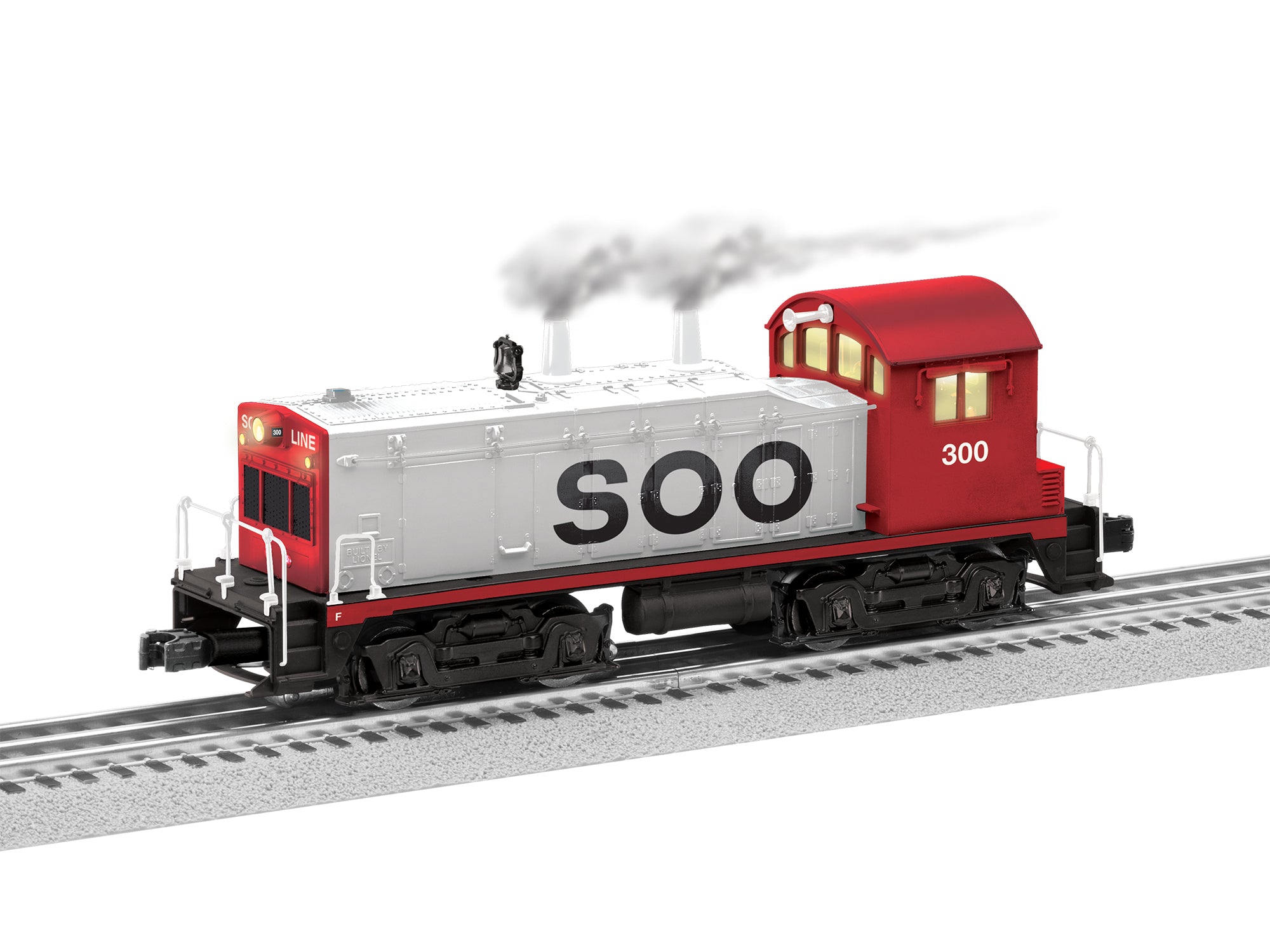 Lionel 2634040 - LionChief+ 2.0 NW-2 Diesel Locomotive "Soo Line" #300