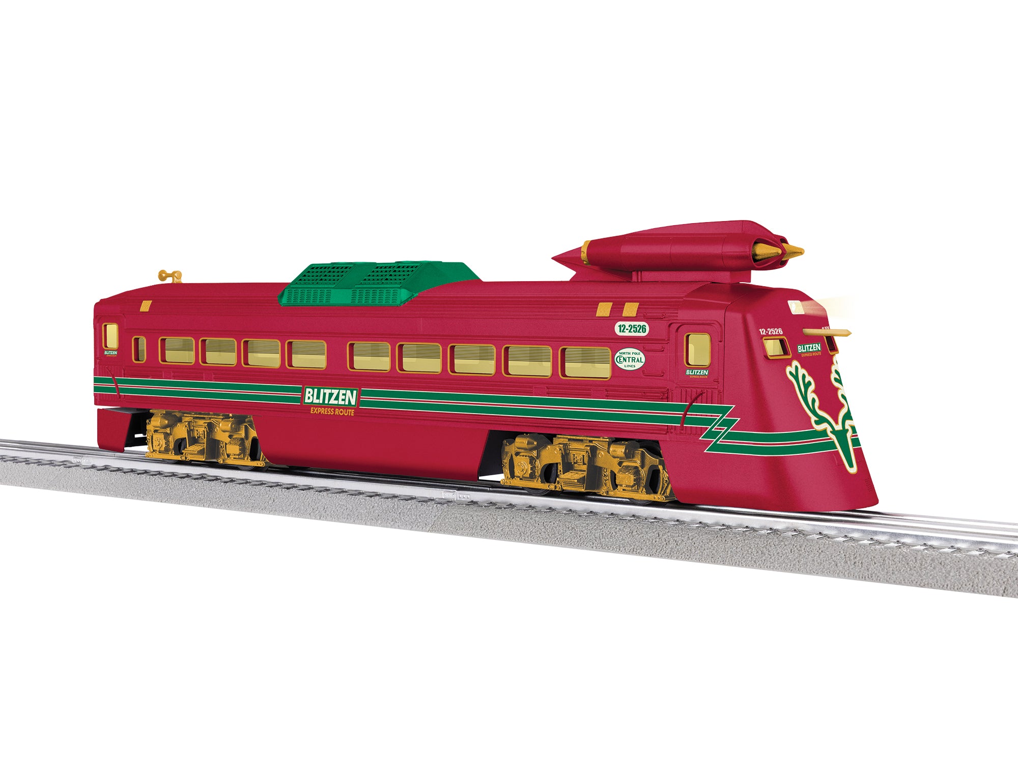 Lionel 2635070 - Blitzen Express Route LionChief Plus 2.0 Jet RDC #12-2526