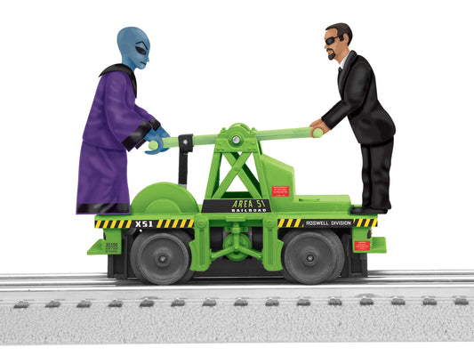 Lionel 2635150 - Handcar "Area 51"