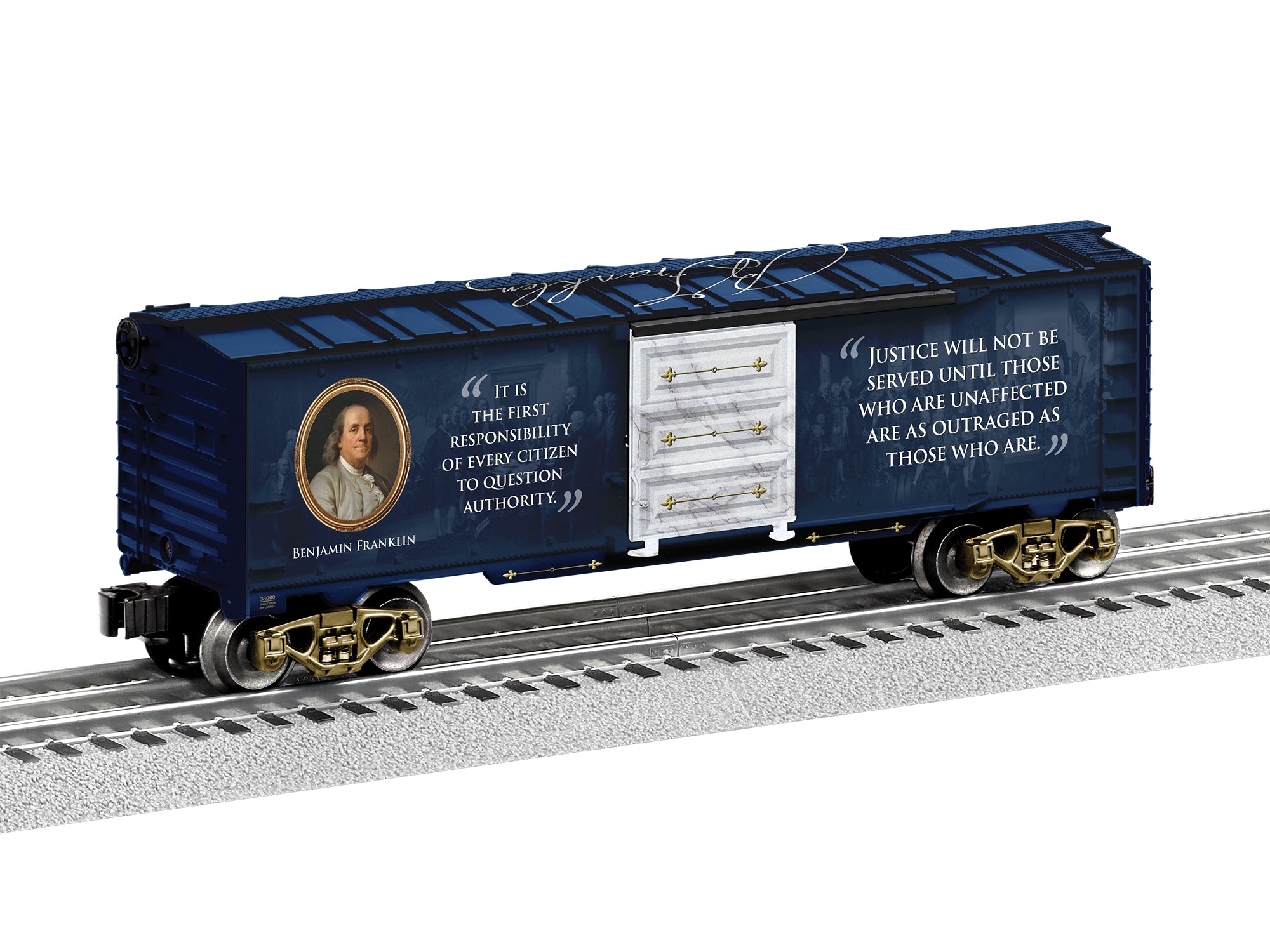 Lionel 2638060 - Founding Fathers - Boxcar "Ben Franklin"