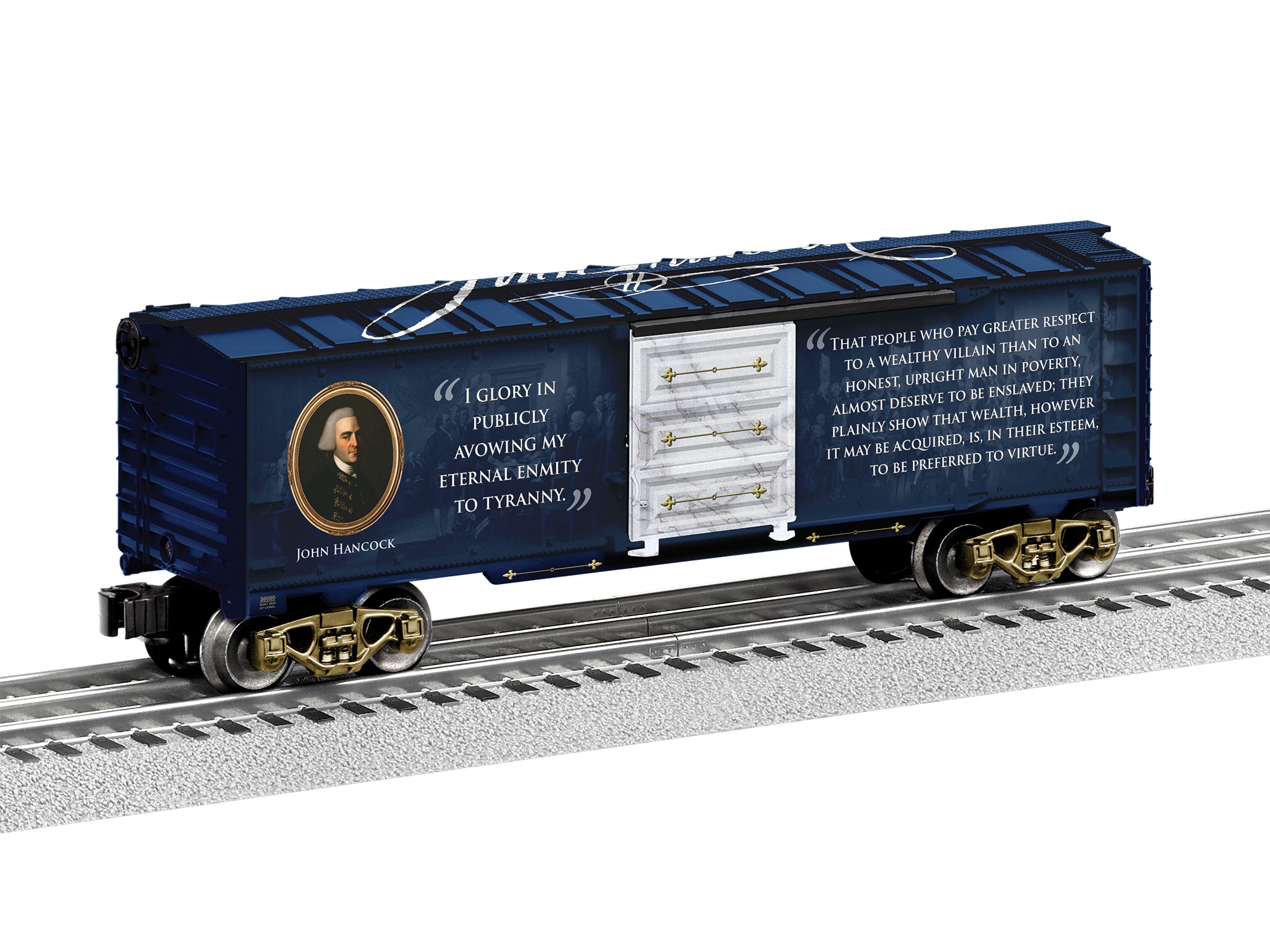 Lionel 2638080 - Founding Fathers - Boxcar "John Hancock"