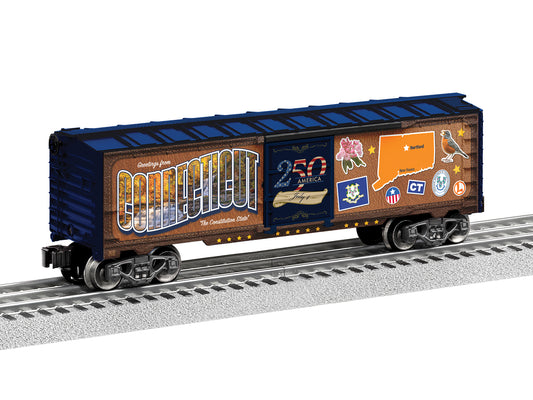 Lionel 2638130 - 50 State Collection - Boxcar "Connecticut" - Sold out