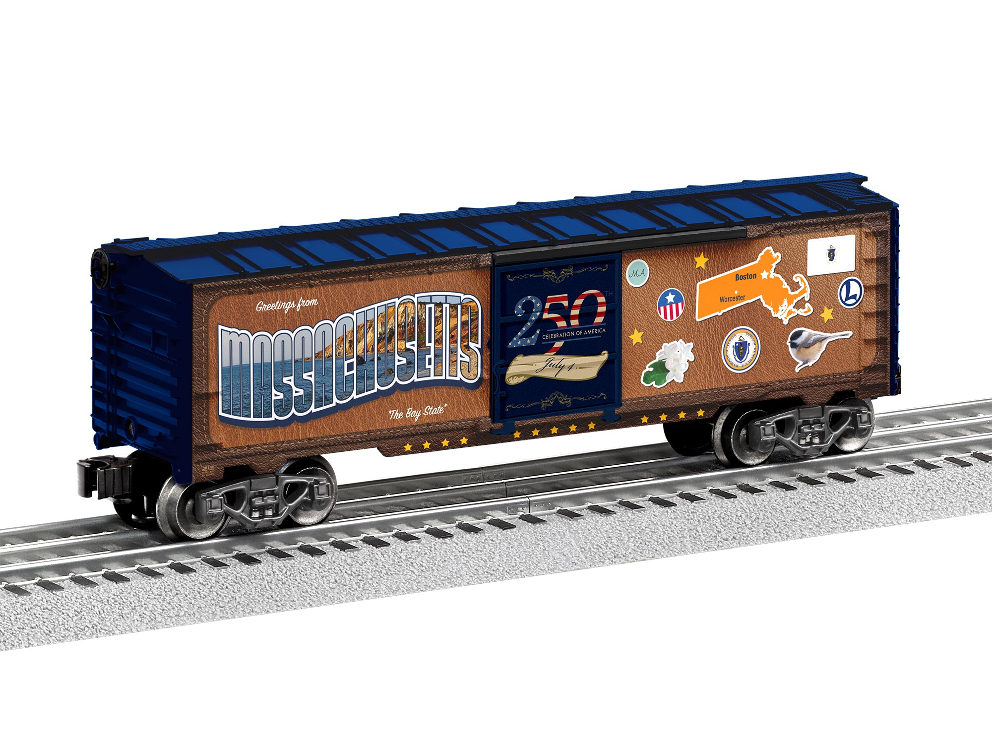 Lionel 2638140 - Boxcar "Massachusetts"