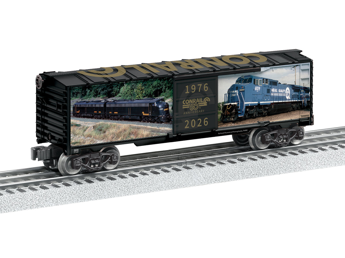 Lionel 2638220 - 50th Anniversary - Boxcar "Conrail" - MrMuffin'sTrains
