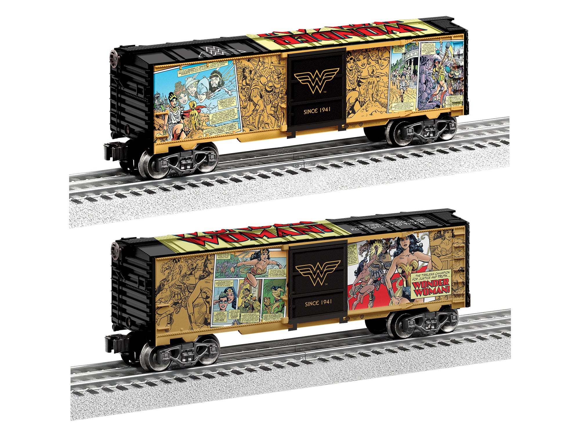 Lionel 2638360 - DC Comics - 85th Anniversary Boxcar "Wonder Woman"