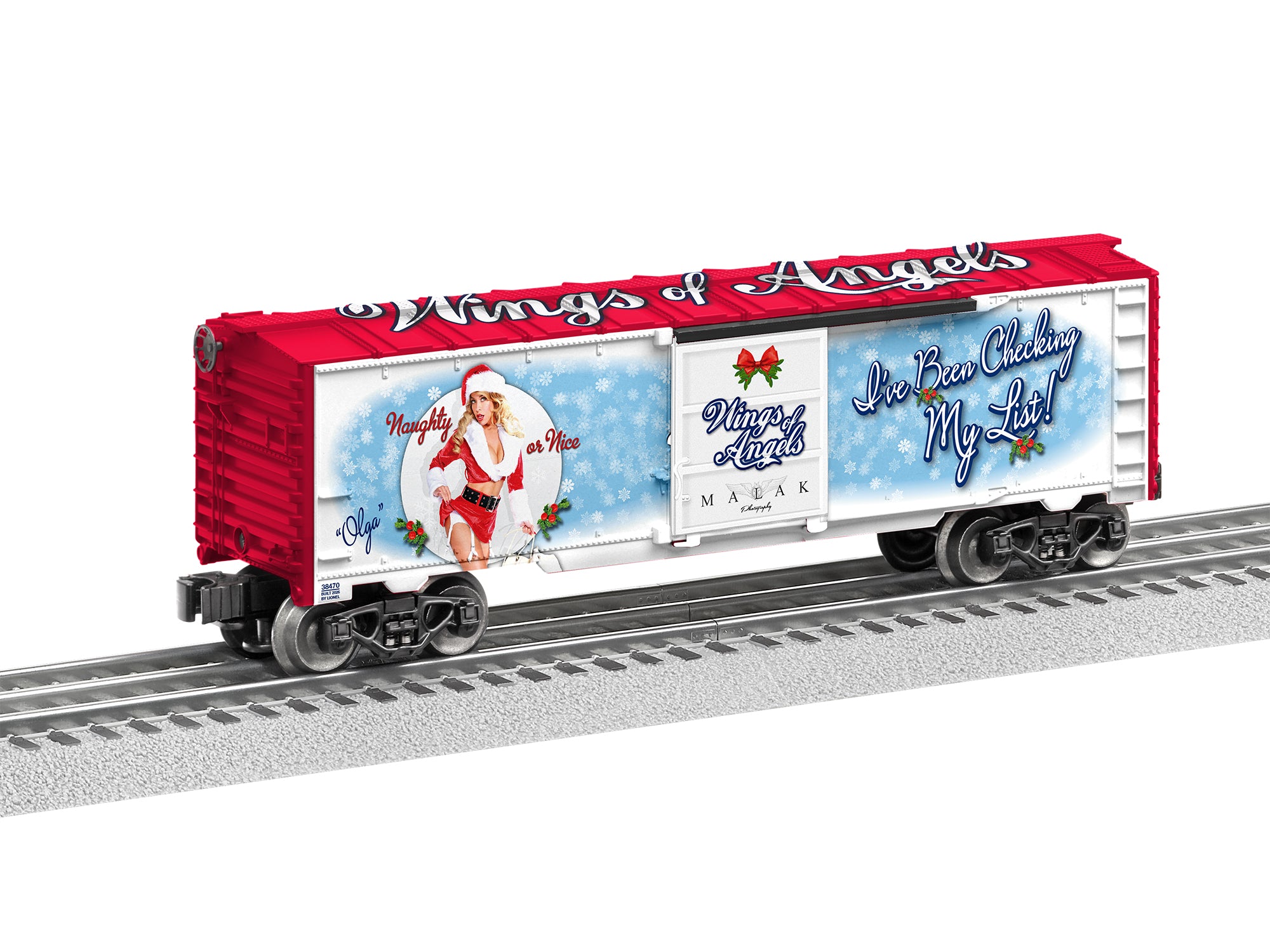 Lionel 2638470 - Boxcar "Wings of Angels Christmas - Olga"