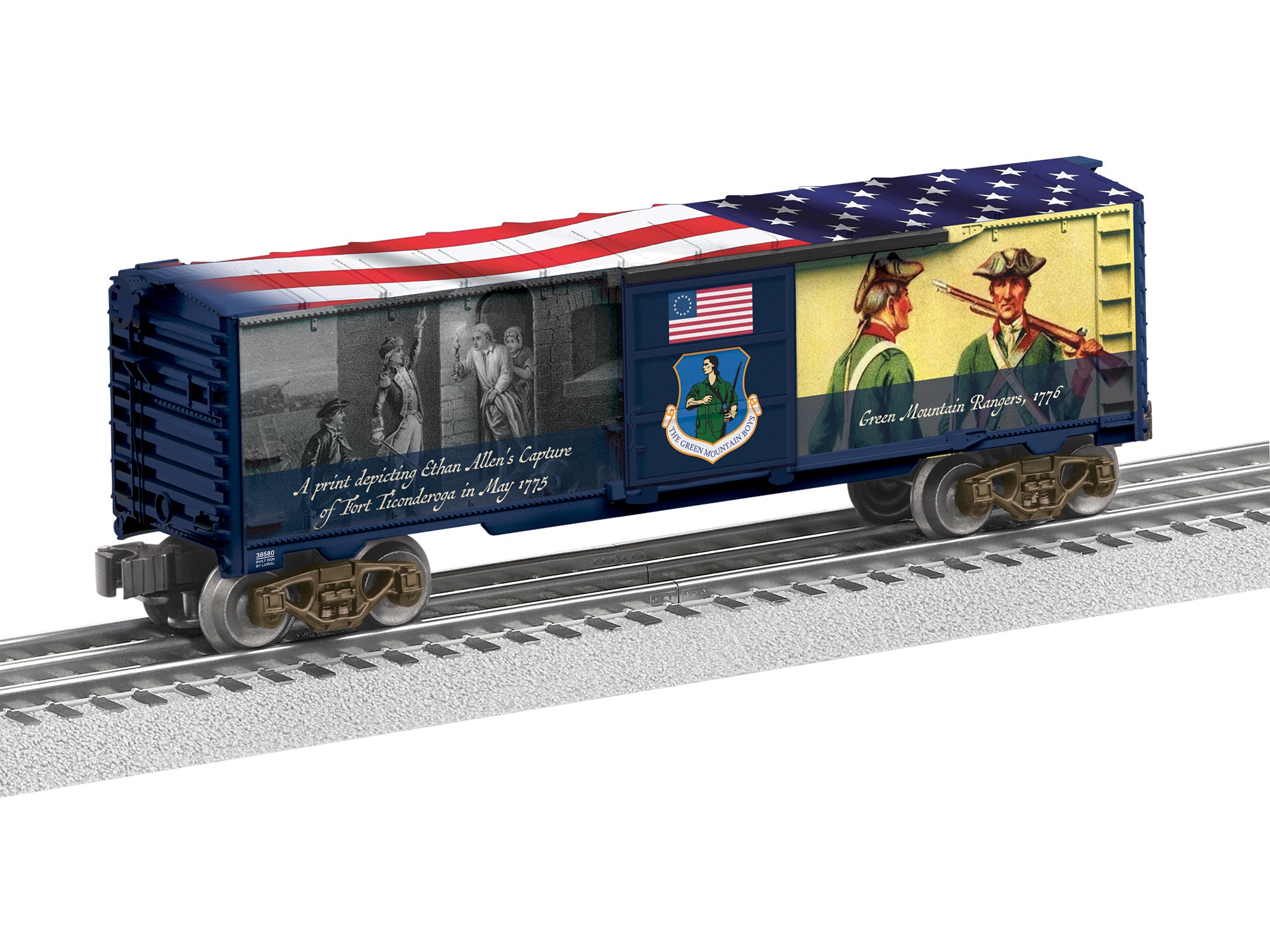 Lionel 2638580 - Boxcar "Green Mountain Boys "