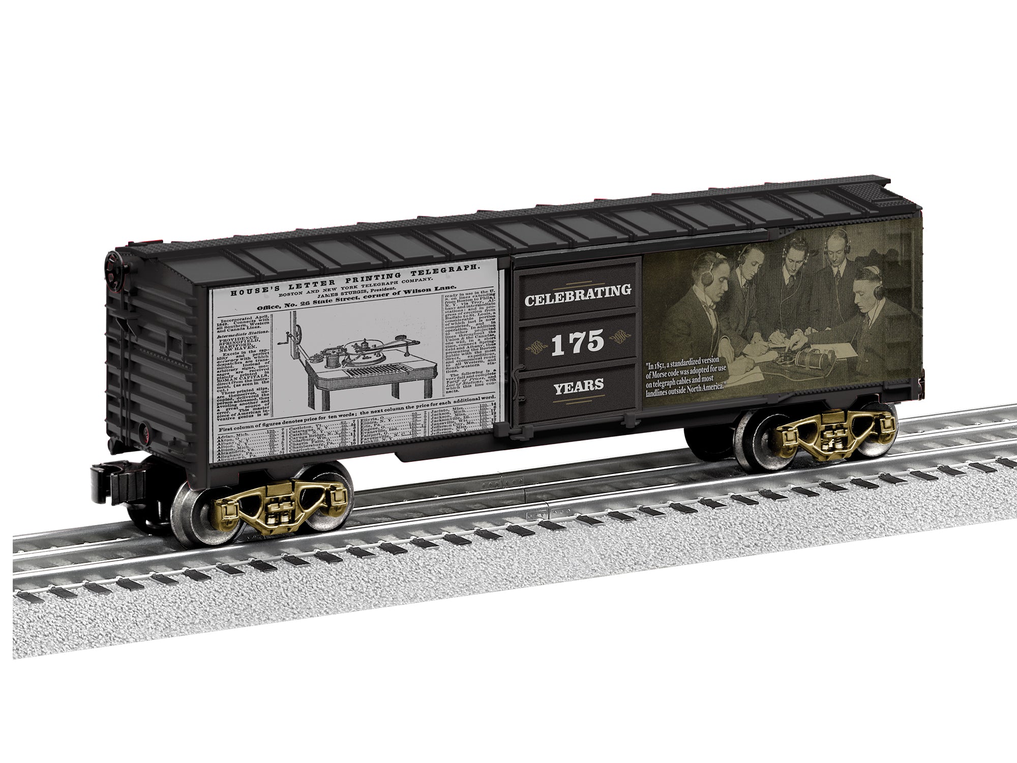 Lionel 2638620 - Boxcar "Introduction of Telegraphs 175th Anniversary"