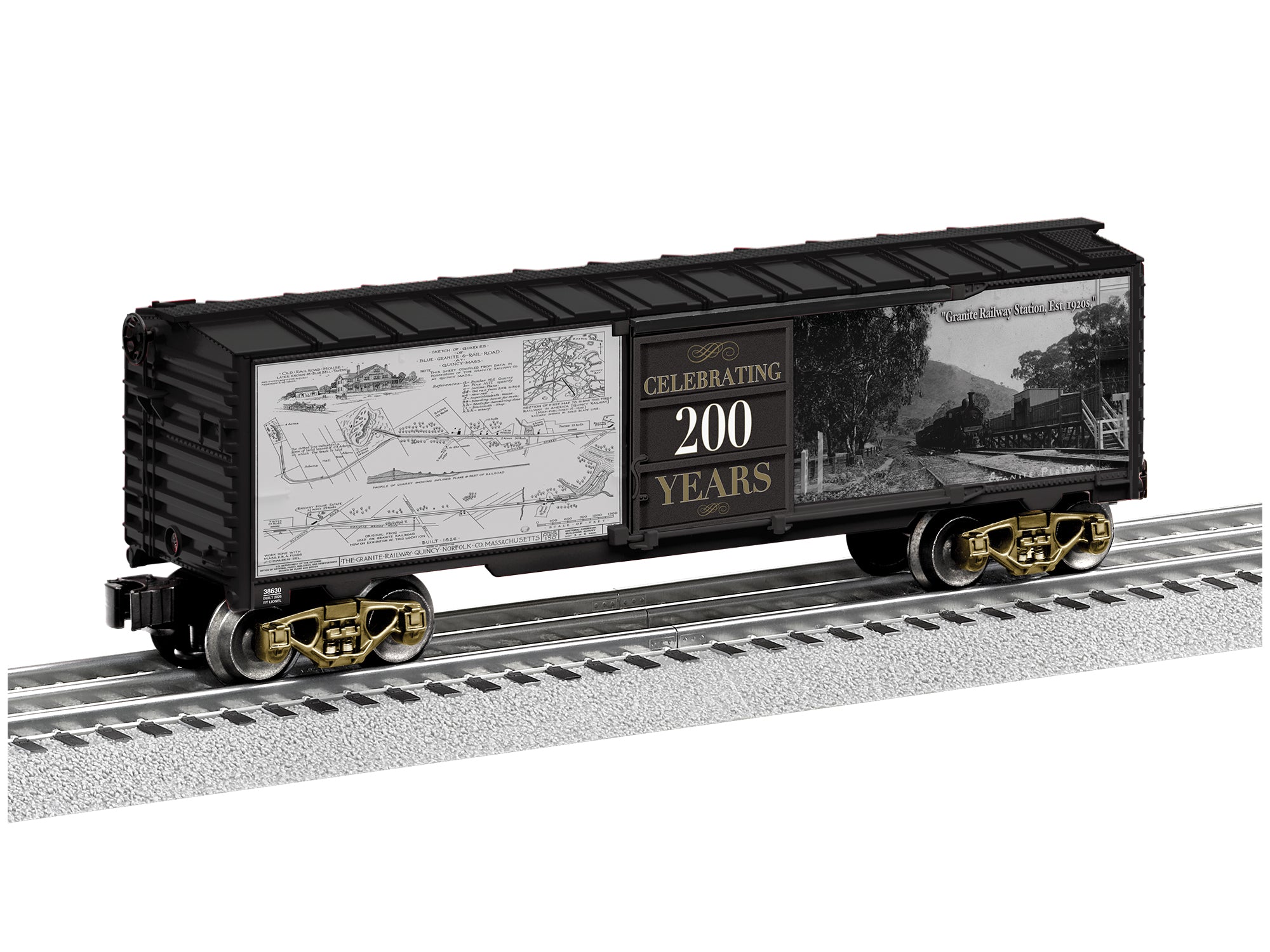 Lionel 2638630 - Boxcar "Granite Railway 200th Anniversary"