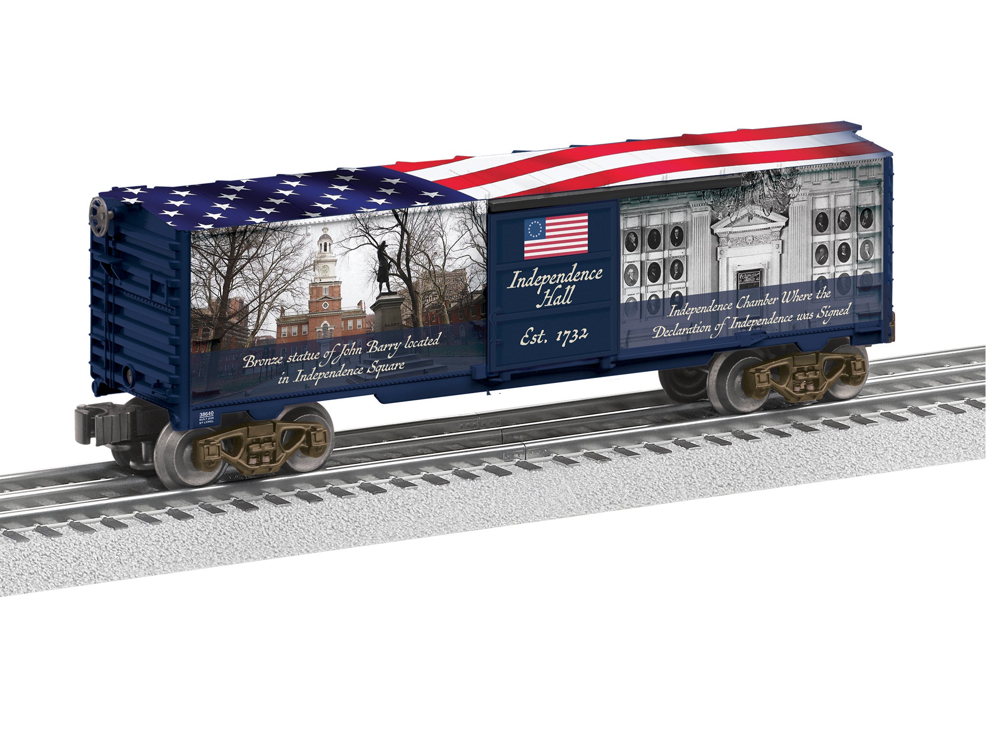 Lionel 2638640 - Boxcar "Independence Hall"