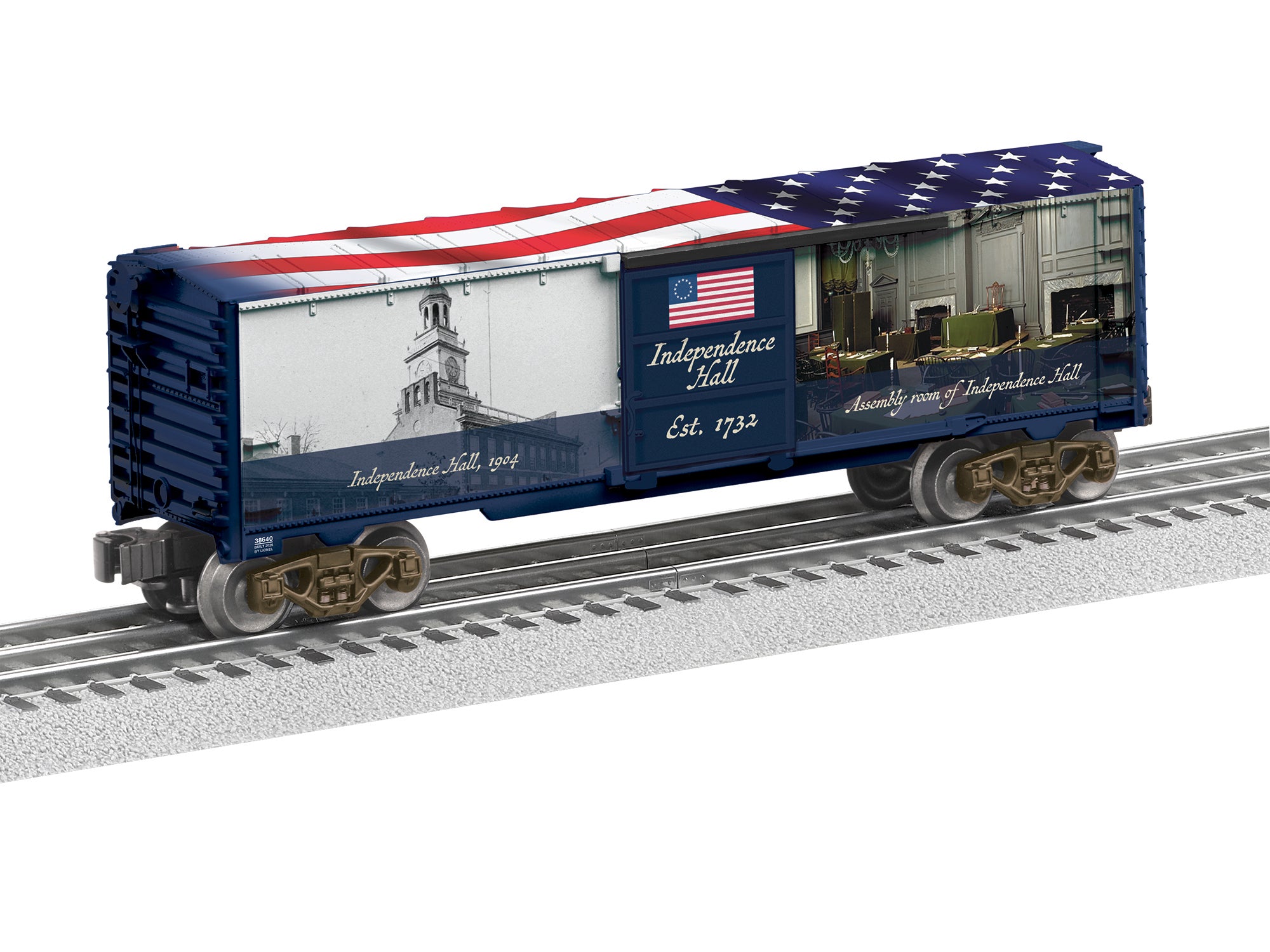 Lionel 2638640 - Boxcar "Independence Hall"