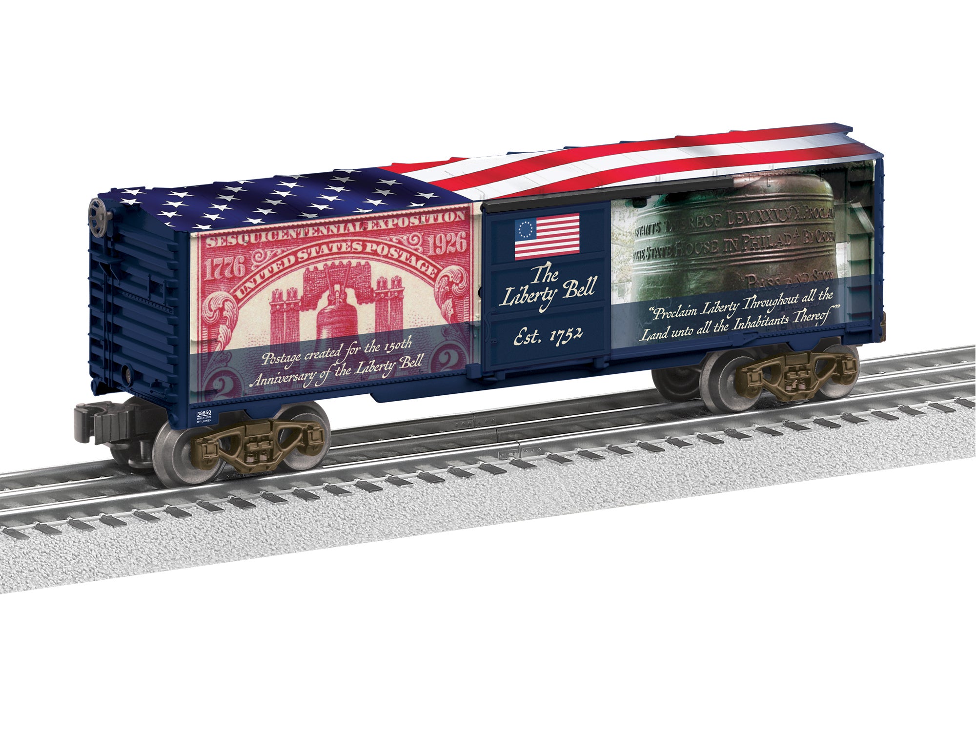 Lionel 2638650 - Boxcar "Liberty Bell"