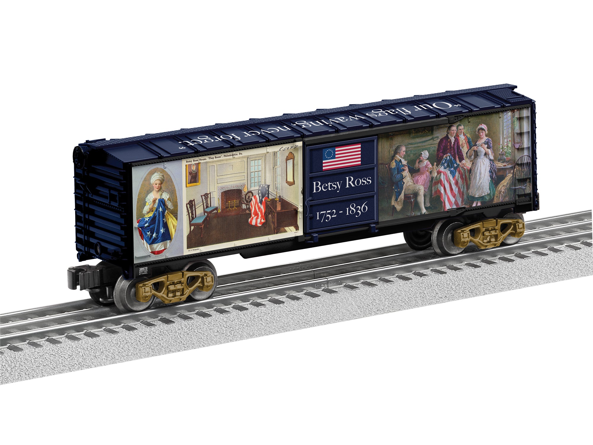 Lionel 2638670 - Boxcar "Betsy Ross"