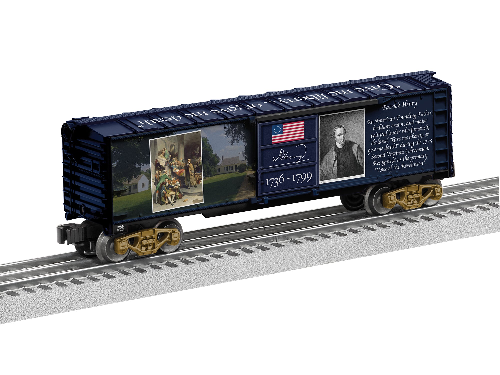 Lionel 2638680 - Boxcar "Patrick Henry"