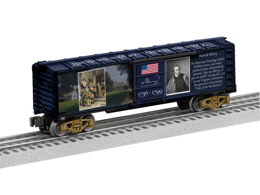 Lionel 2638680 - U.S. Independence Boxcar "Patrick Henry"