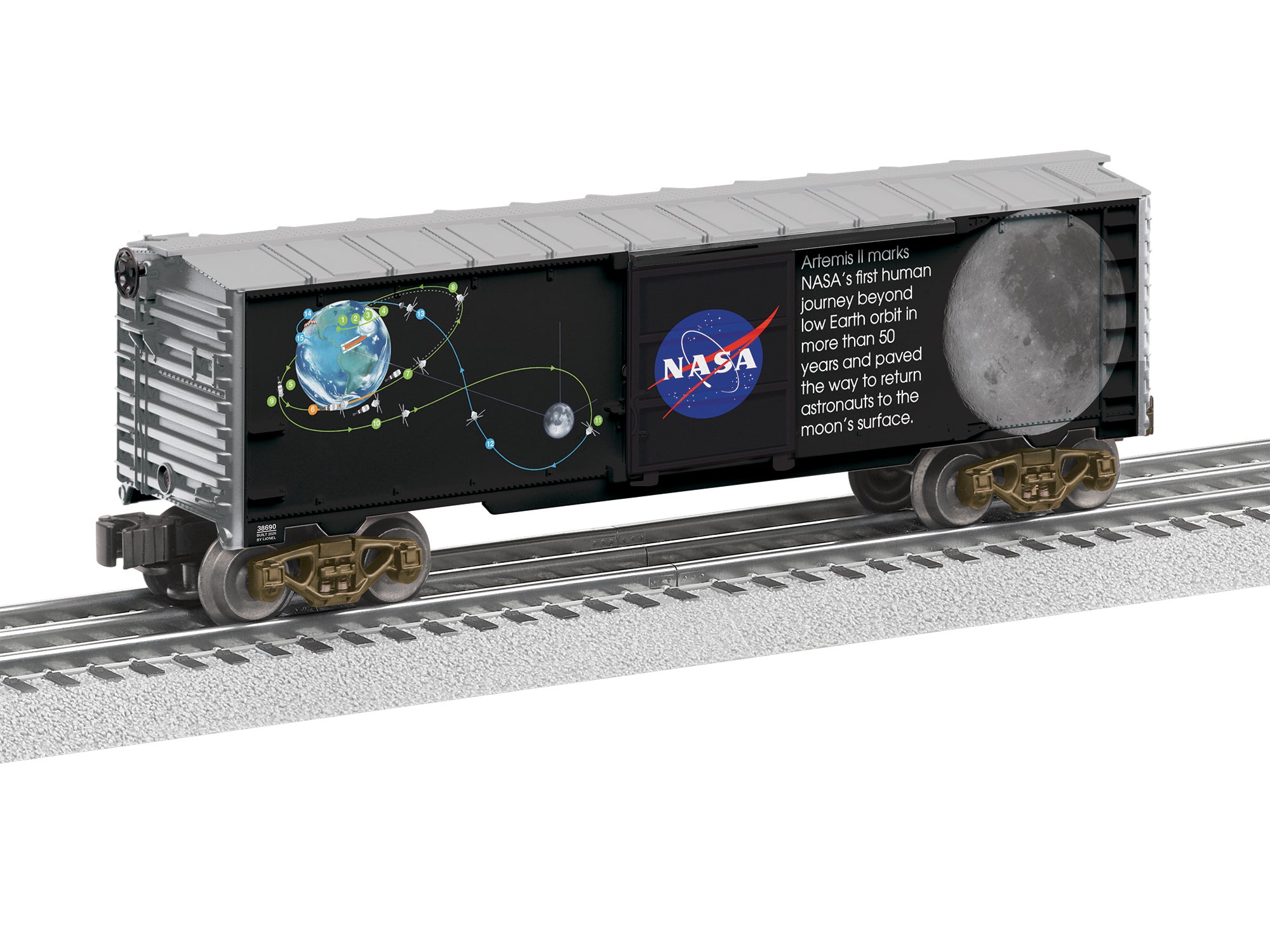 Lionel 2638690 - Boxcar "NASA Artemis II"