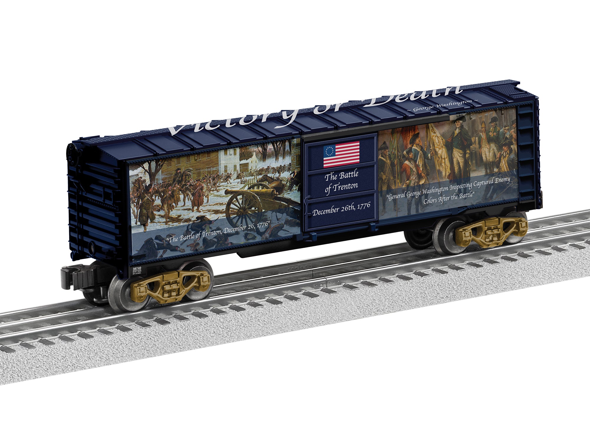 Lionel 2638740 - 250th Anniversary - Boxcar "Battle of Trenton"