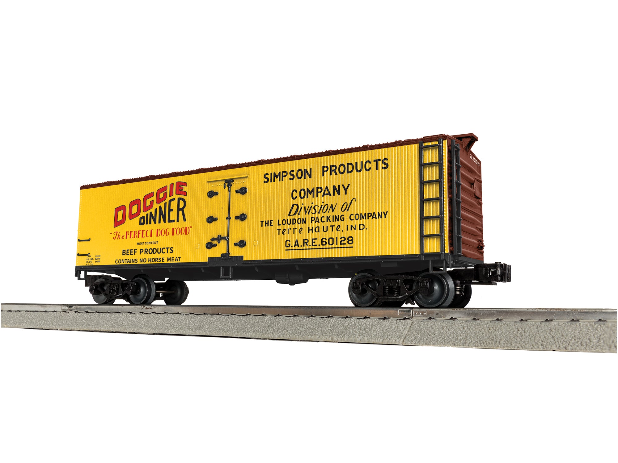 Lionel 2642011 - Woodside Reefer "Doggie Dinner" #60128