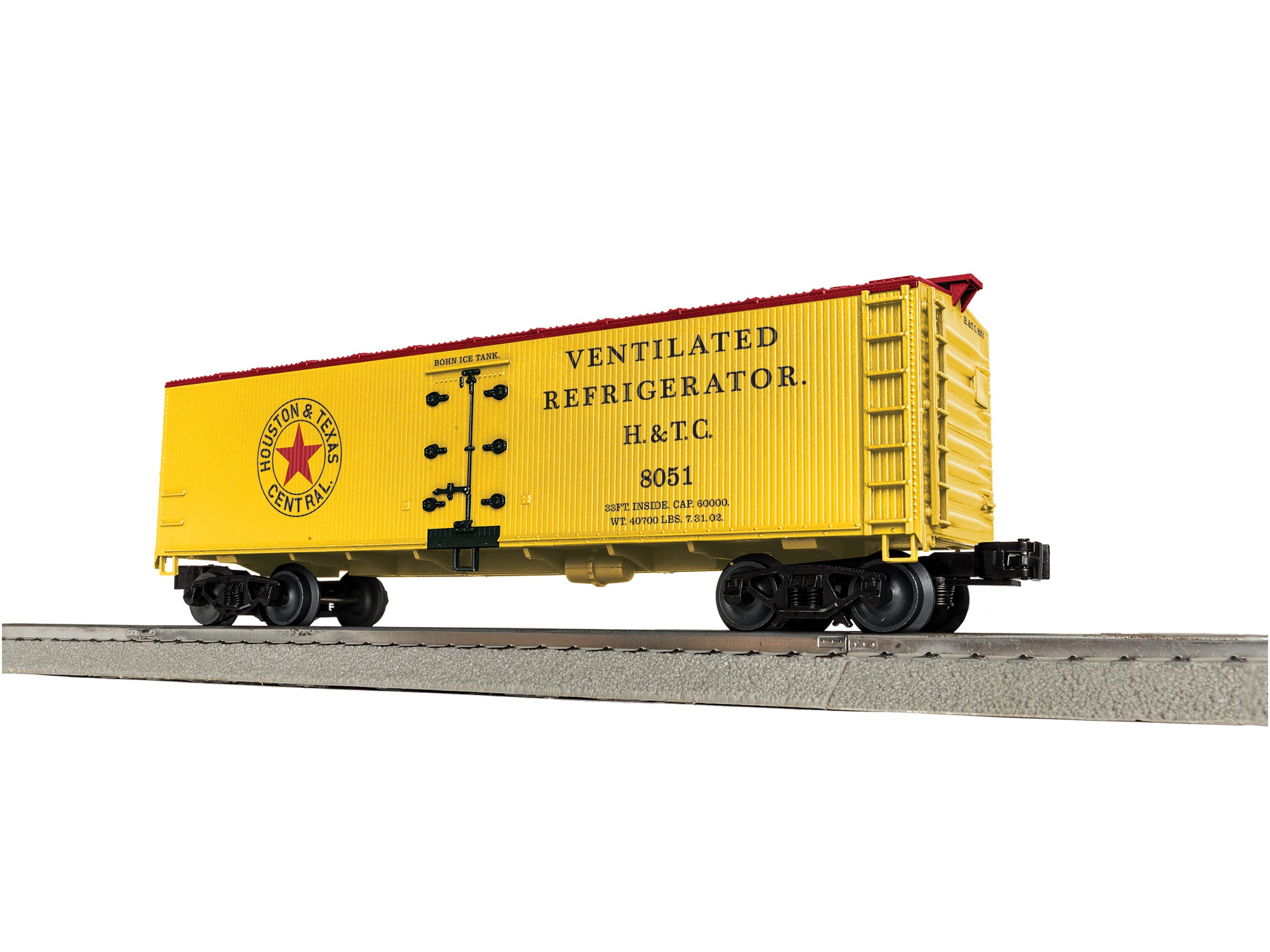Lionel 2642031 - Houston & Texas Central Woodside Reefer #8051